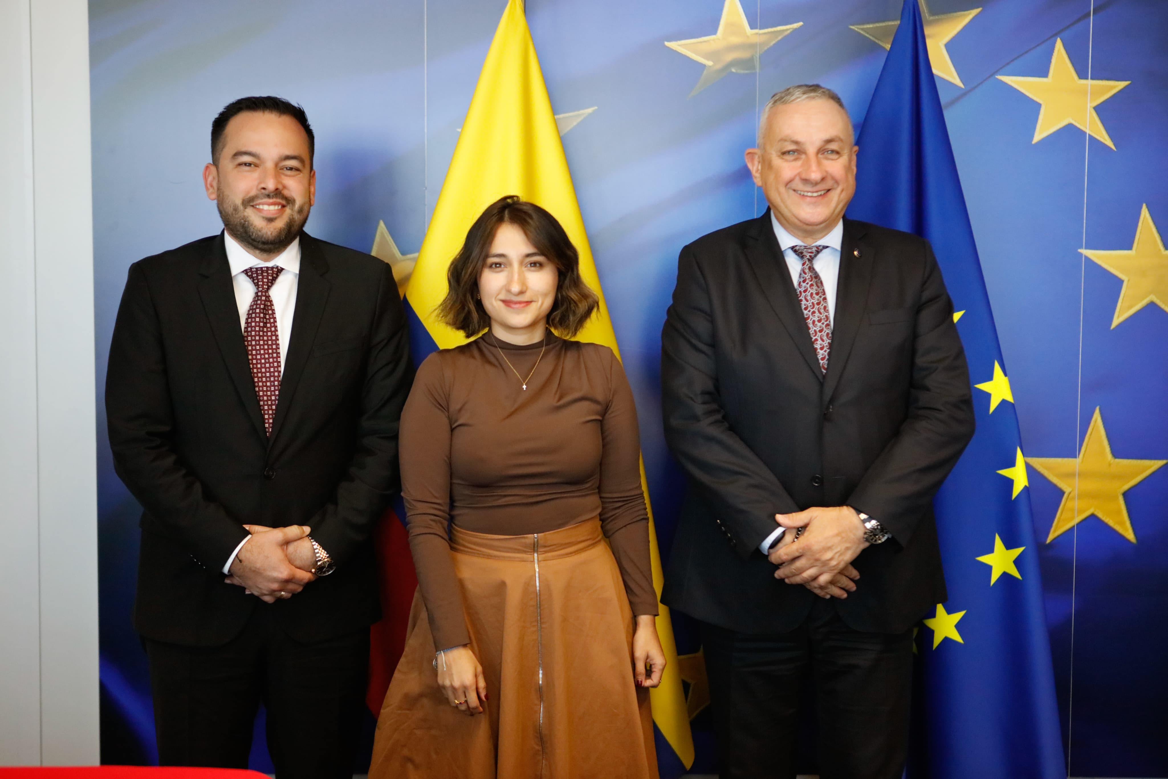 Canciller Laura Sarabia consolida en Bruselas una agenda de alto nivel con la Unión Europea para avanzar en paz, cooperación y transición energética