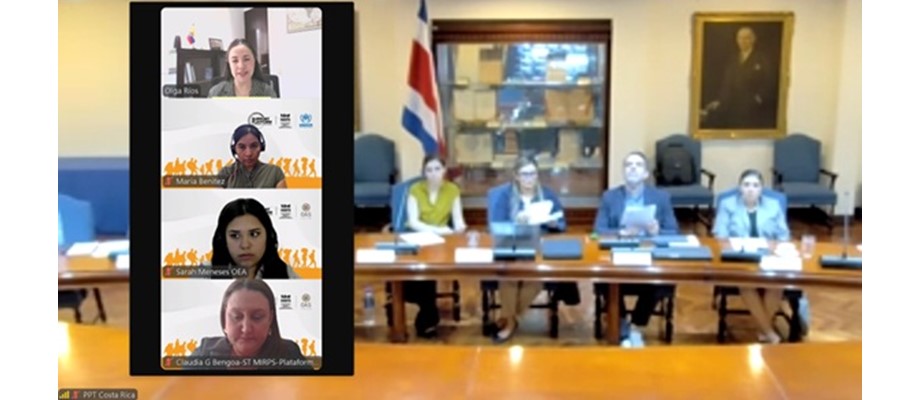 Colombia presentó avances en la implementación de la Estrategia de la Plataforma de Apoyo al MIRPS 2025