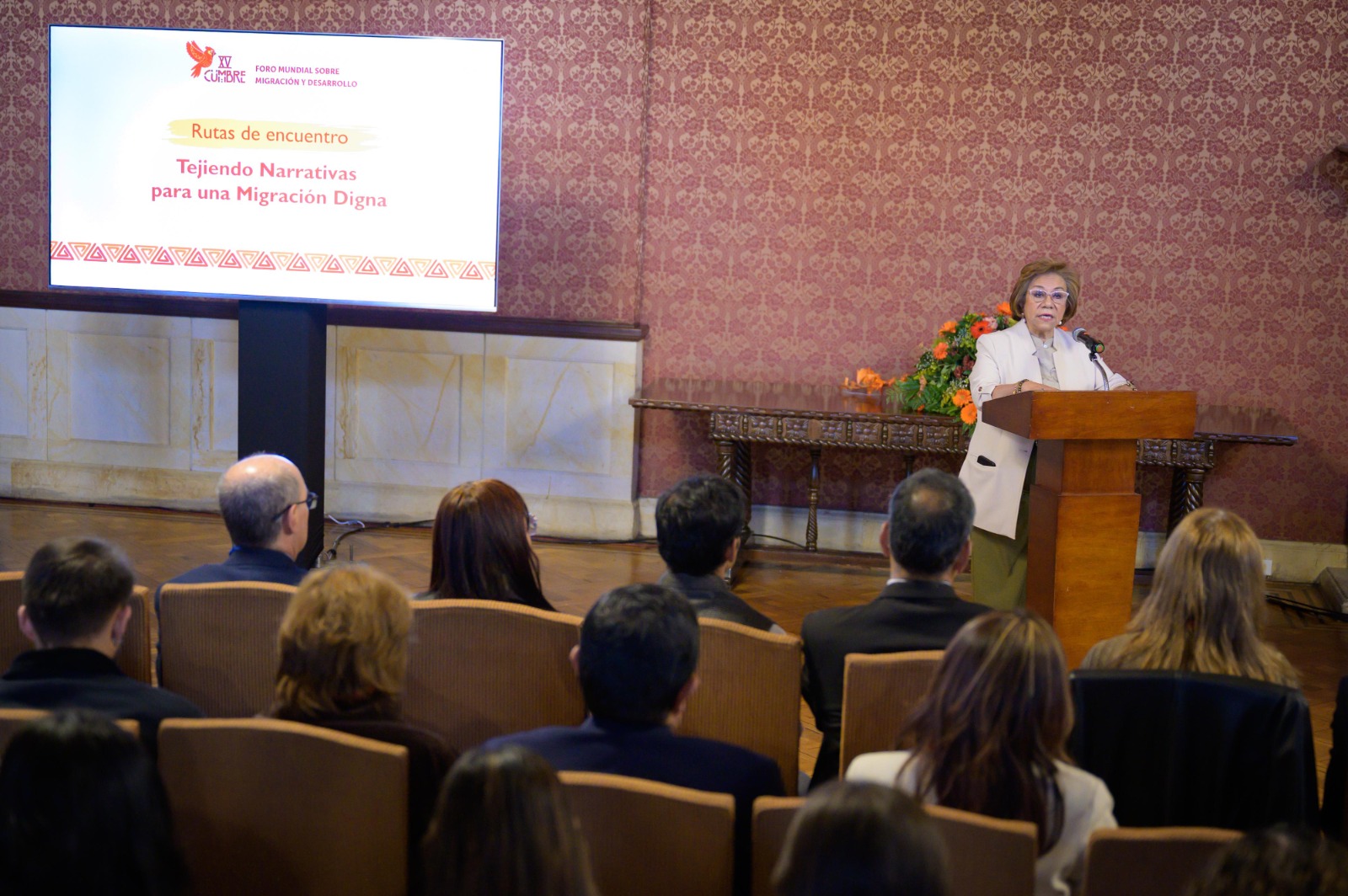 “Colombia siempre ha estado comprometida con el respeto por los derechos de las personas migrantes” Canciller Rosa Yolanda Villavicencio Mapy