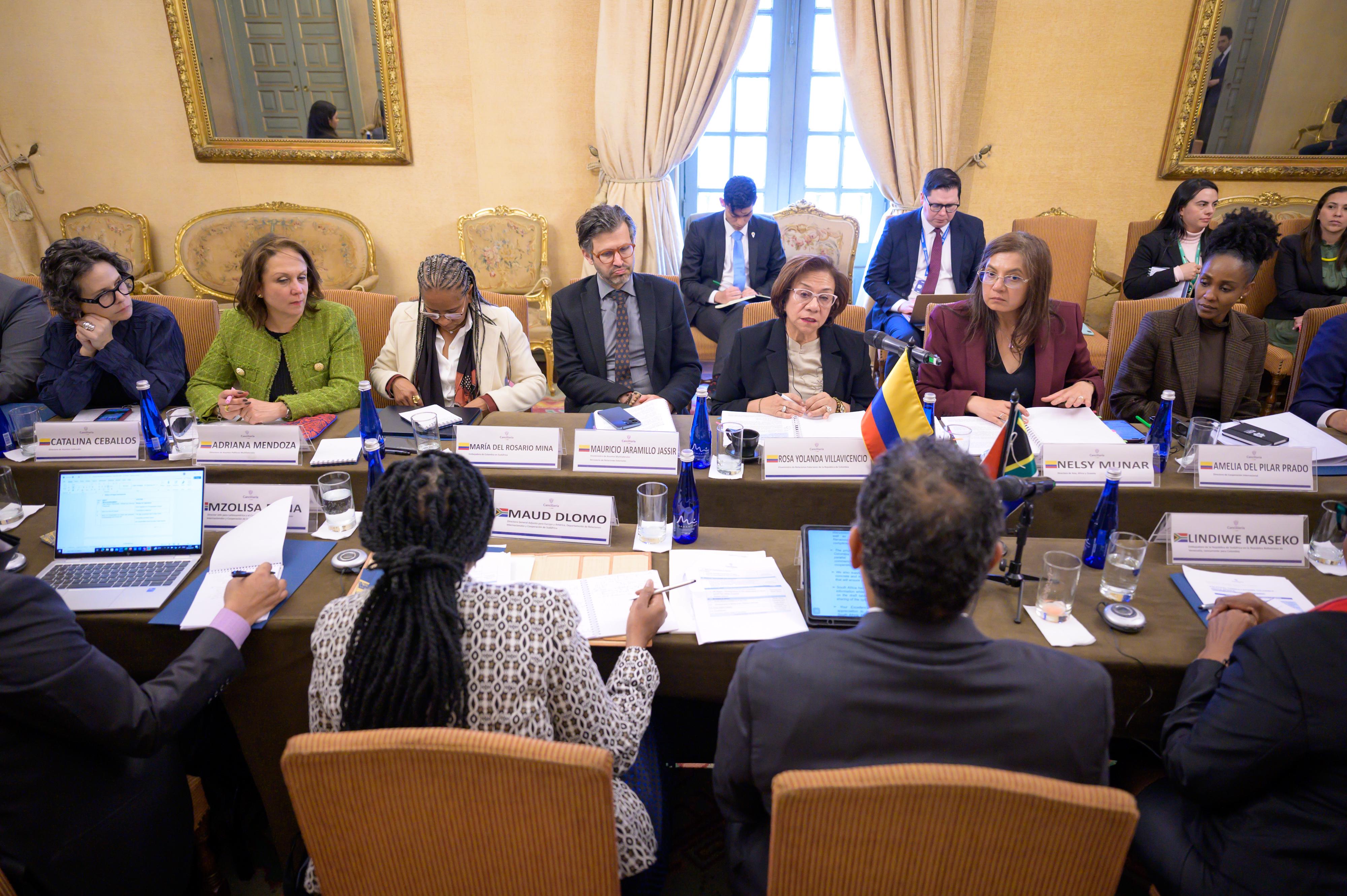 Colombia y Sudáfrica fortalecen su agenda bilateral en Consultas Políticas de Alto Nivel