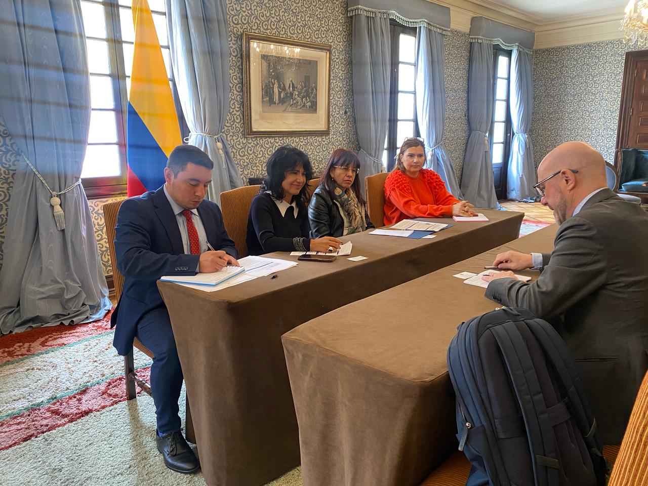 Colombia y la Fundación Internacional Unión Europea, América Latina y el Caribe avanzan en la organización de la Cumbre CELAC - UE 2025 