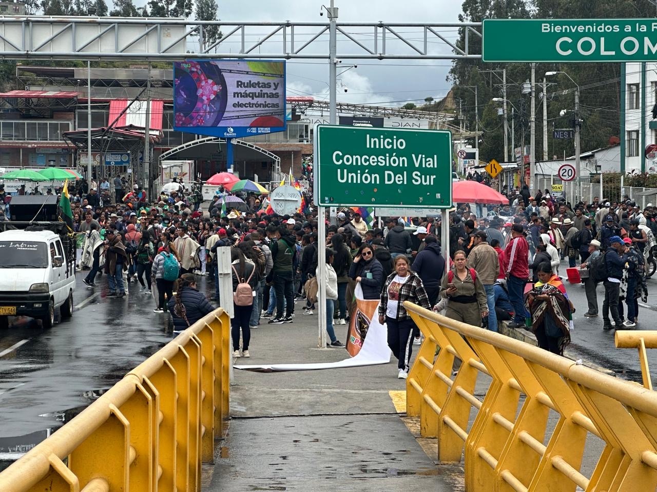 Comunicado de prensa sobre hecho fronterizo con Ecuador y apertura del puente internacional de Rumichaca