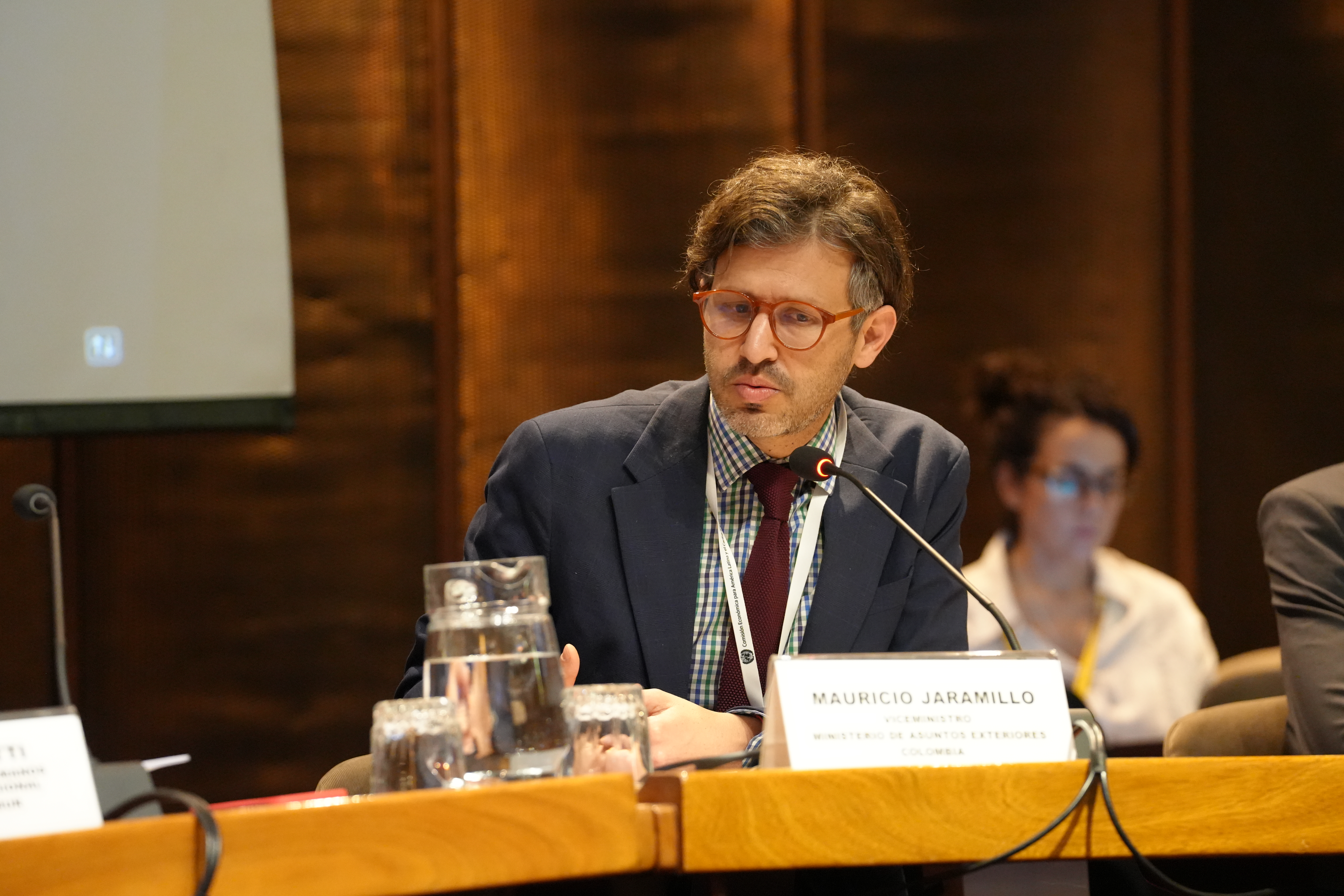 Viceministro Mauricio Jaramillo participó en el Panel de Alto Nivel sobre Vías Regulares de Migración en Santiago de Chile