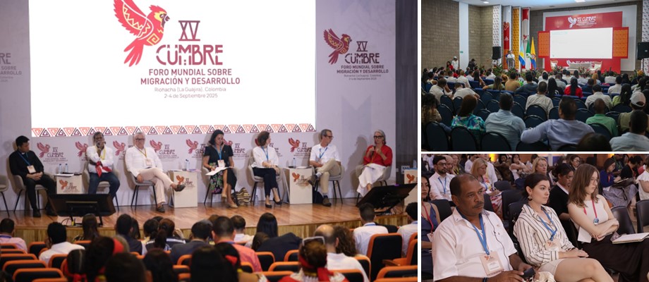 En el segundo día de la XV Cumbre del Foro Mundial de Migración y Desarrollo se adelantaron 12 eventos paralelos, cuatro mesas redondas, cuatro diálogos y tres paneles de expertos