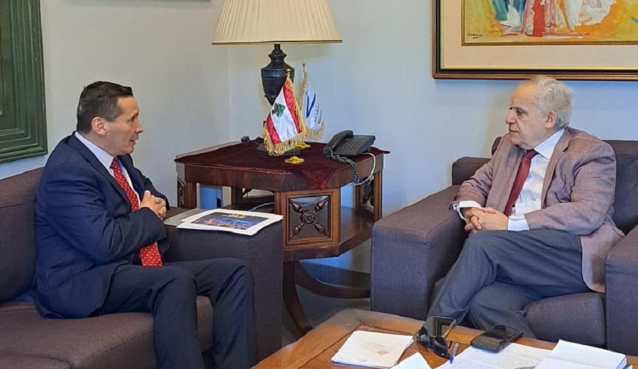 El Embajador Edwin Ostos Alfonso fortalece el Plan de Promoción de Colombia en el Líbano