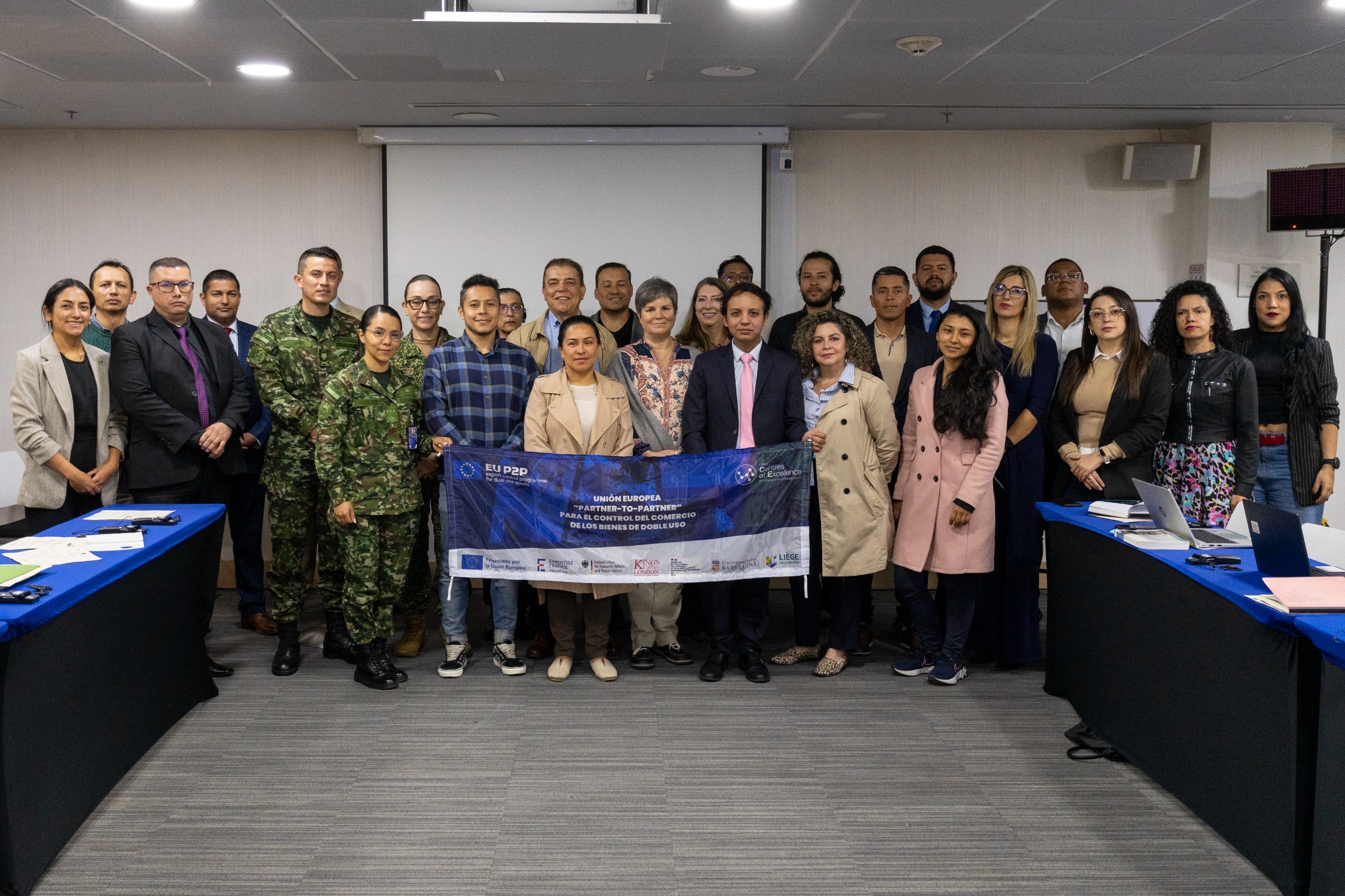 Colombia y la Unión Europea organizan taller sobre listas nacionales de control de bienes de uso dual