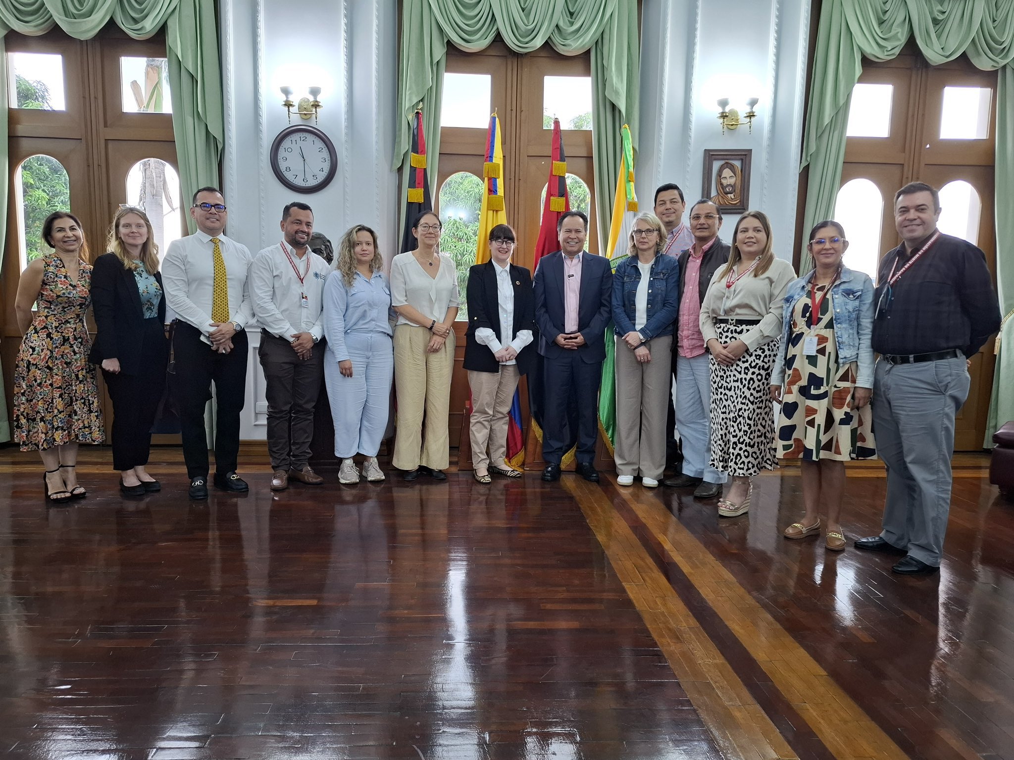 Jefe de la División para Desplazados y Países de Acogida del Ministerio de Cooperación Económica de Alemania conoce el impacto de sus programas en Colombia