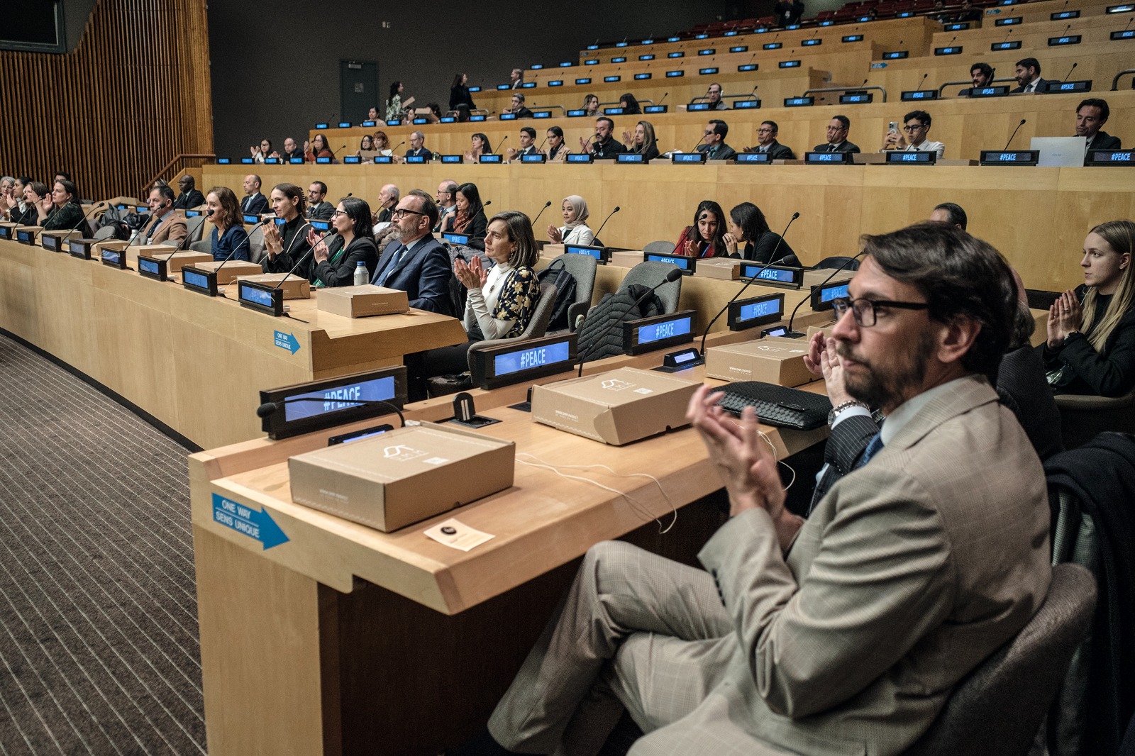 Conmemoración del 7° Aniversario de la firma del Acuerdo Final de Paz en la sede de las Naciones Unidas