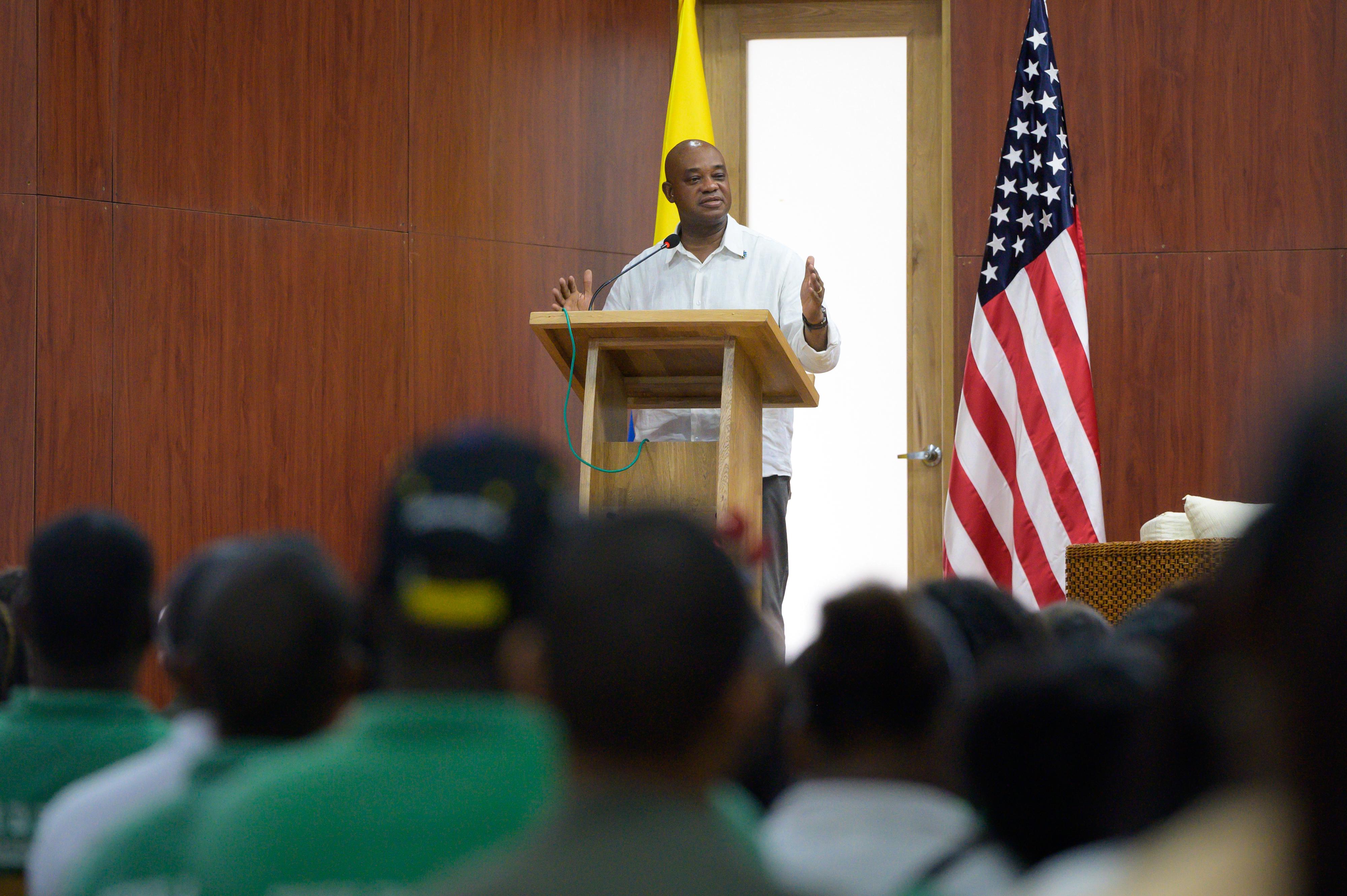 Visita al Chocó de la delegación del Congreso de los Estados Unidos encabezada por el Representante Gregory Meeks y el Canciller Luis Gilberto Murillo