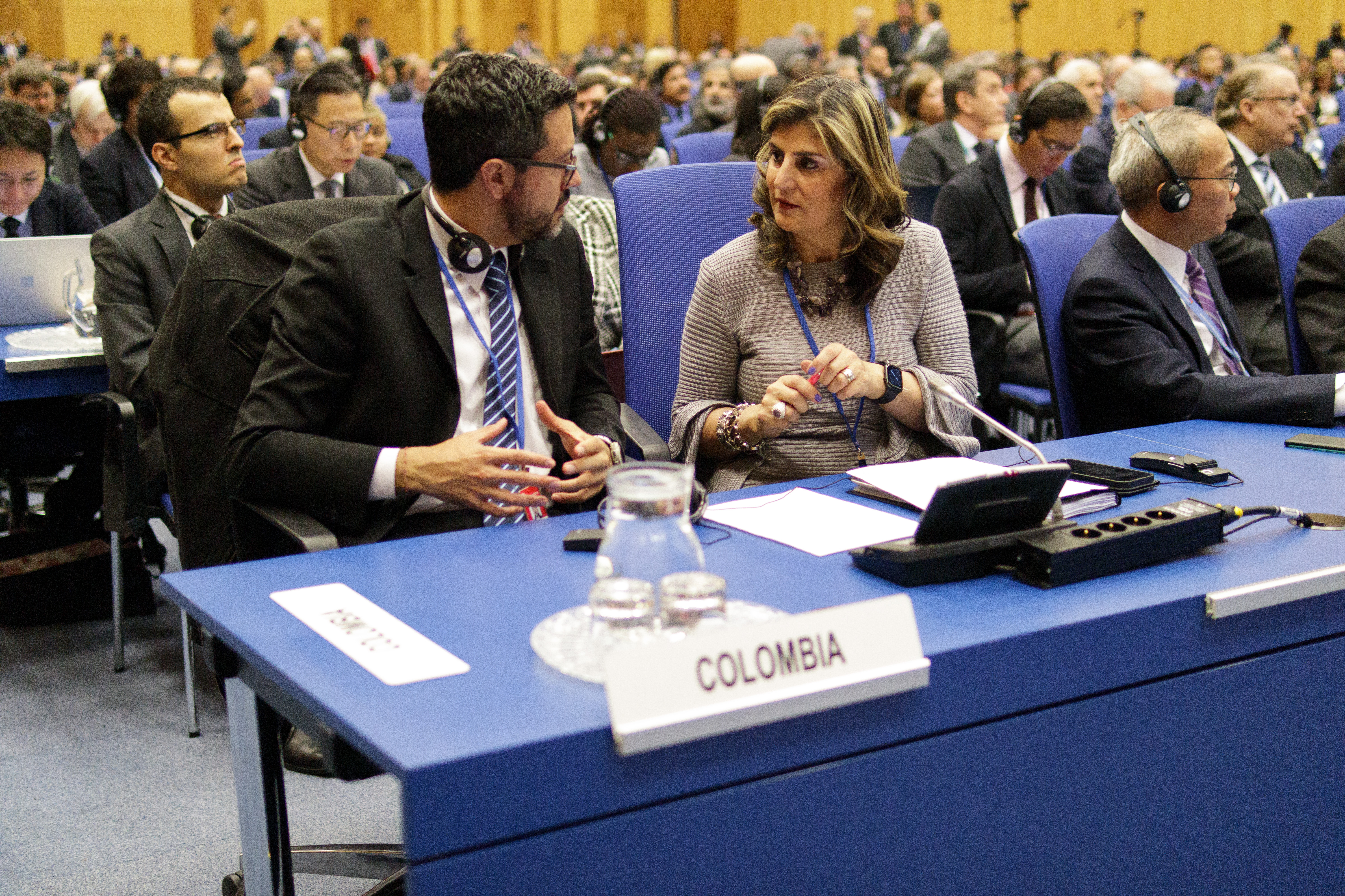Con un llamado a apoyar el nuevo enfoque de la política sobre drogas, Colombia cierra su primer día en el 66º periodo de sesiones de la Comisión de Estupefacientes en Viena