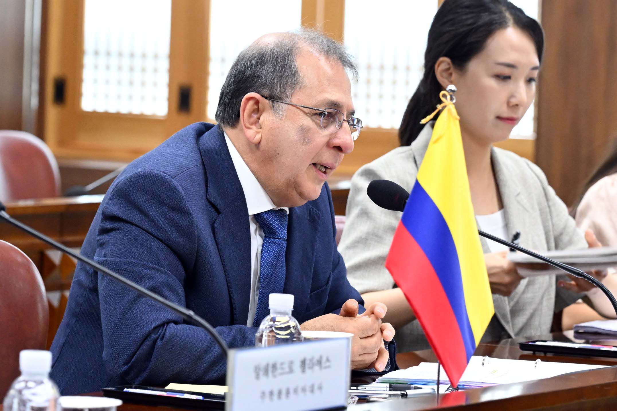 Visita del viceministro Jorge Rojas Rodríguez a Corea del Sur