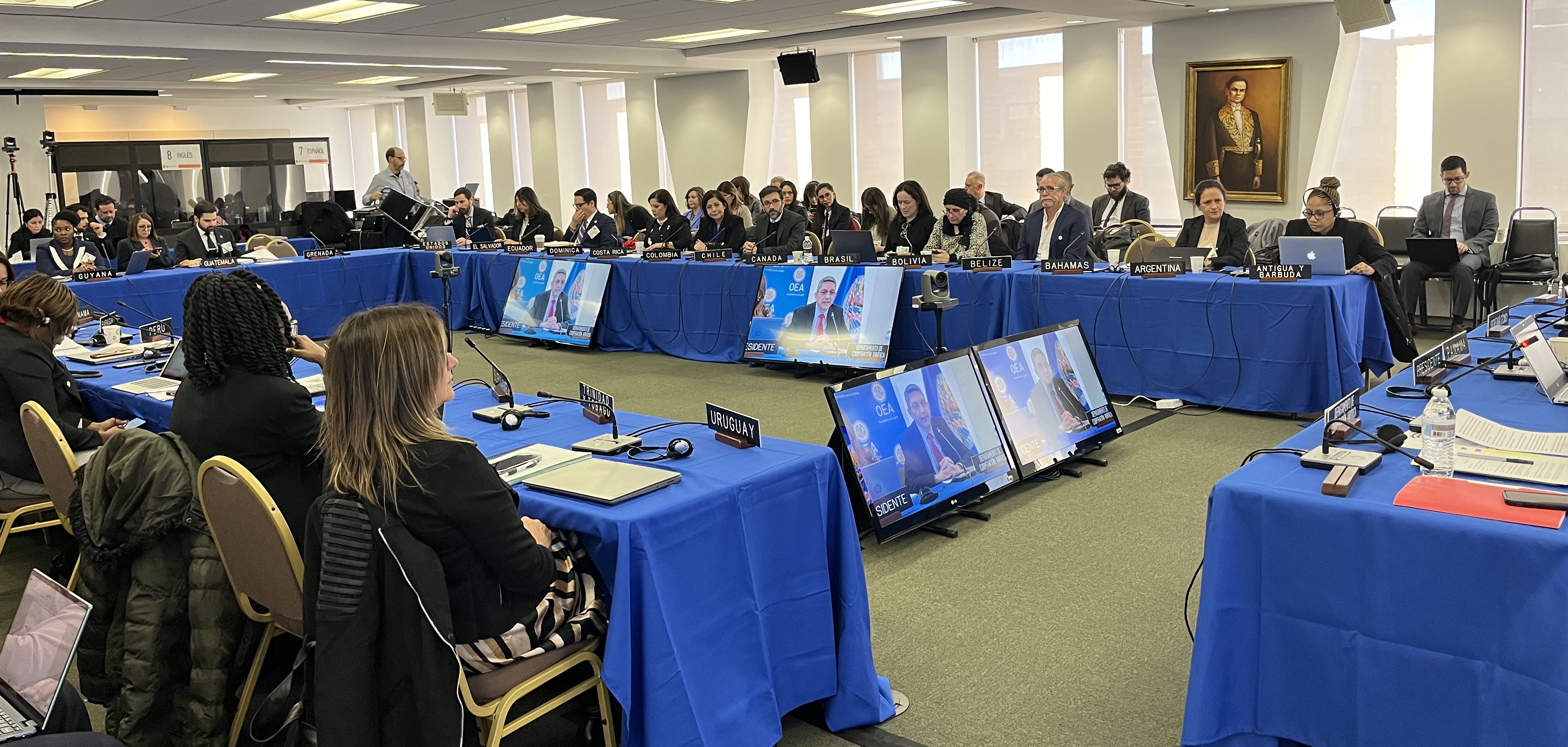Colombia destaca su compromiso con la lucha contra la corrupción en la 41° reunión del MESICIC en la OEA