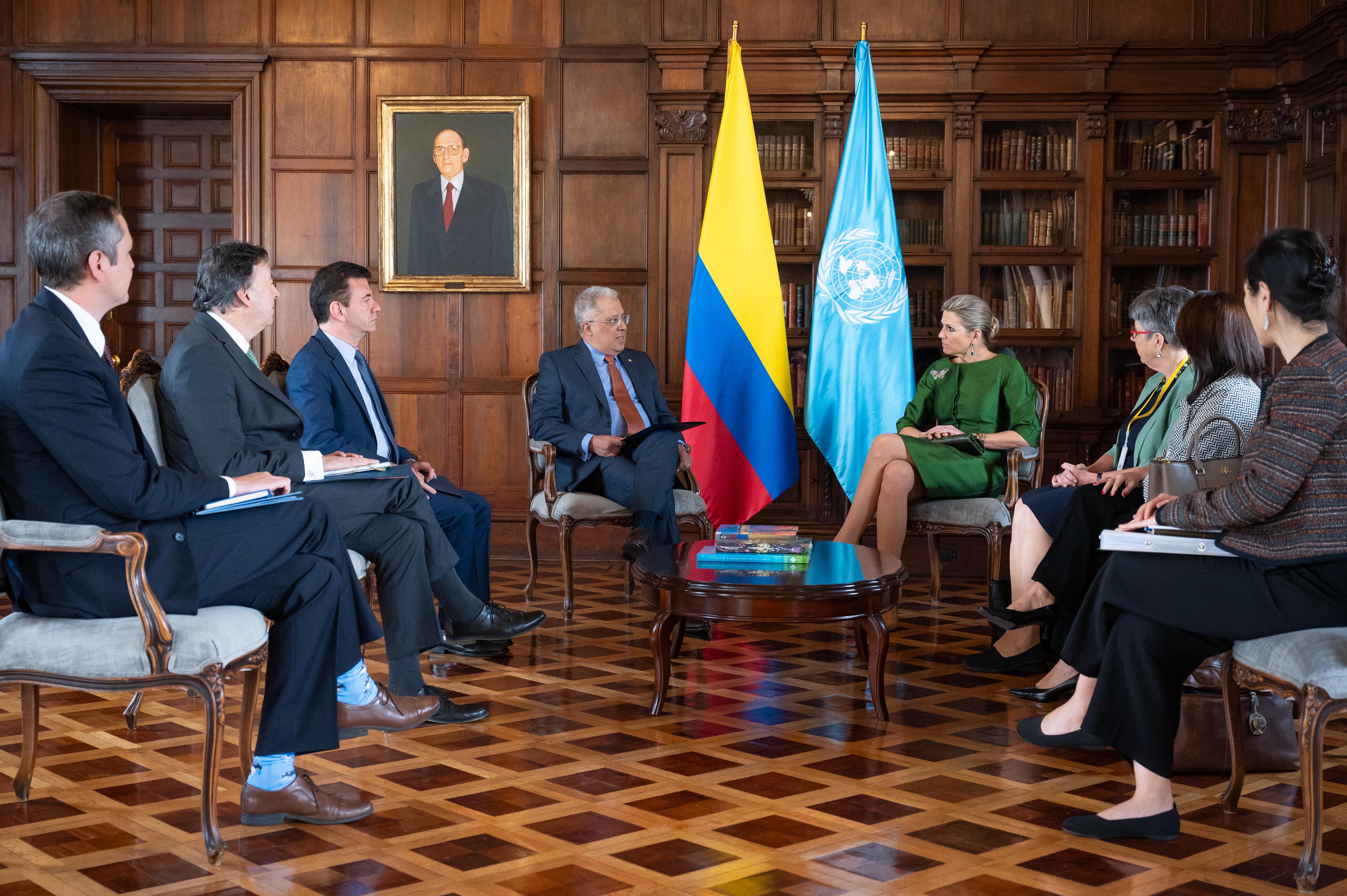 S.M. La Reina Máxima de Países Bajos, en su calidad de Asesora Especial del Secretario General de Naciones Unidas sobre la Inclusión Financiera para el Desarrollo, destacó los avances de Colombia en materia de inclusión financiera
