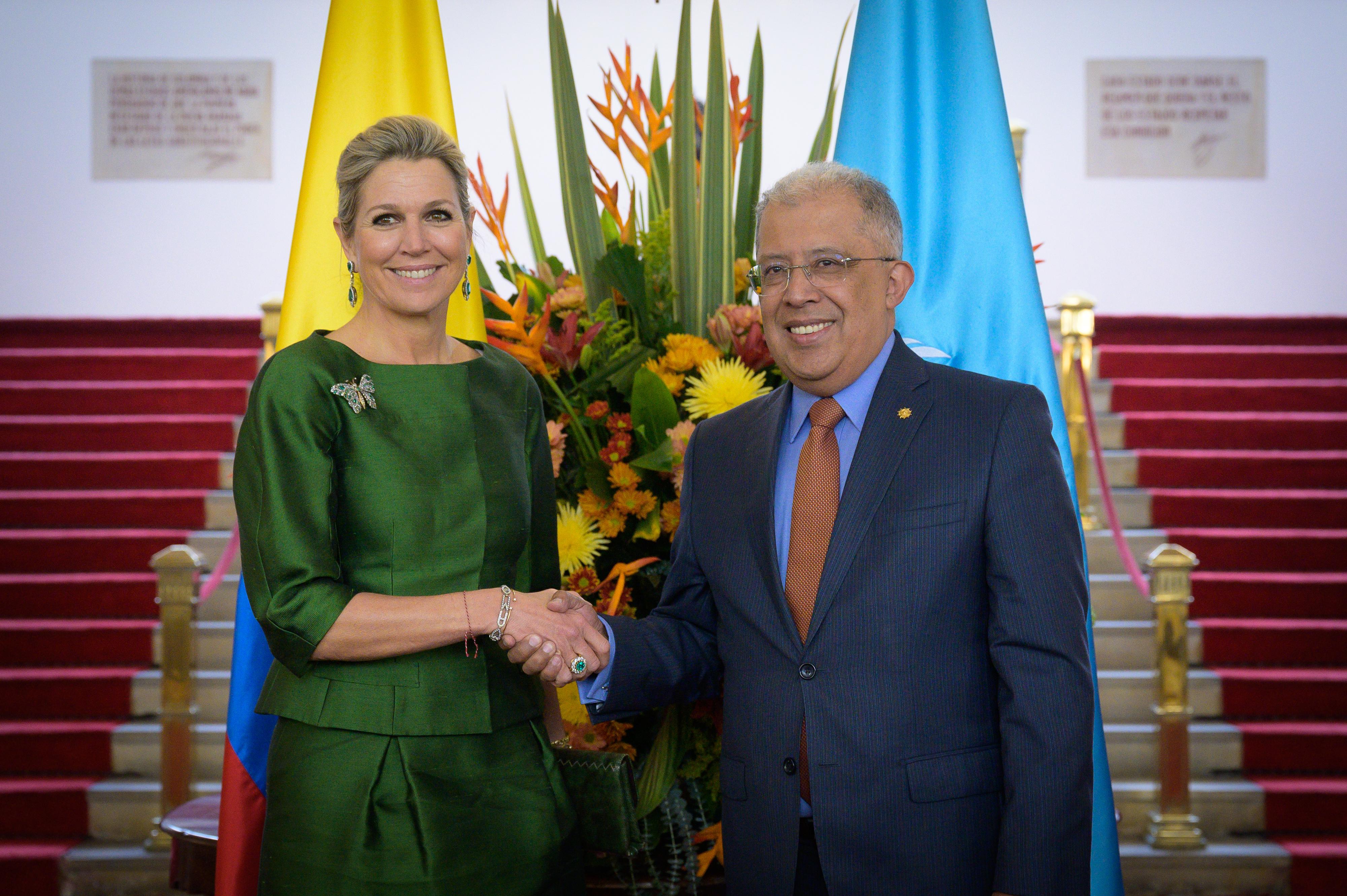 La Reina Máxima de Países Bajos destacó los avances de Colombia en materia de inclusión financiera