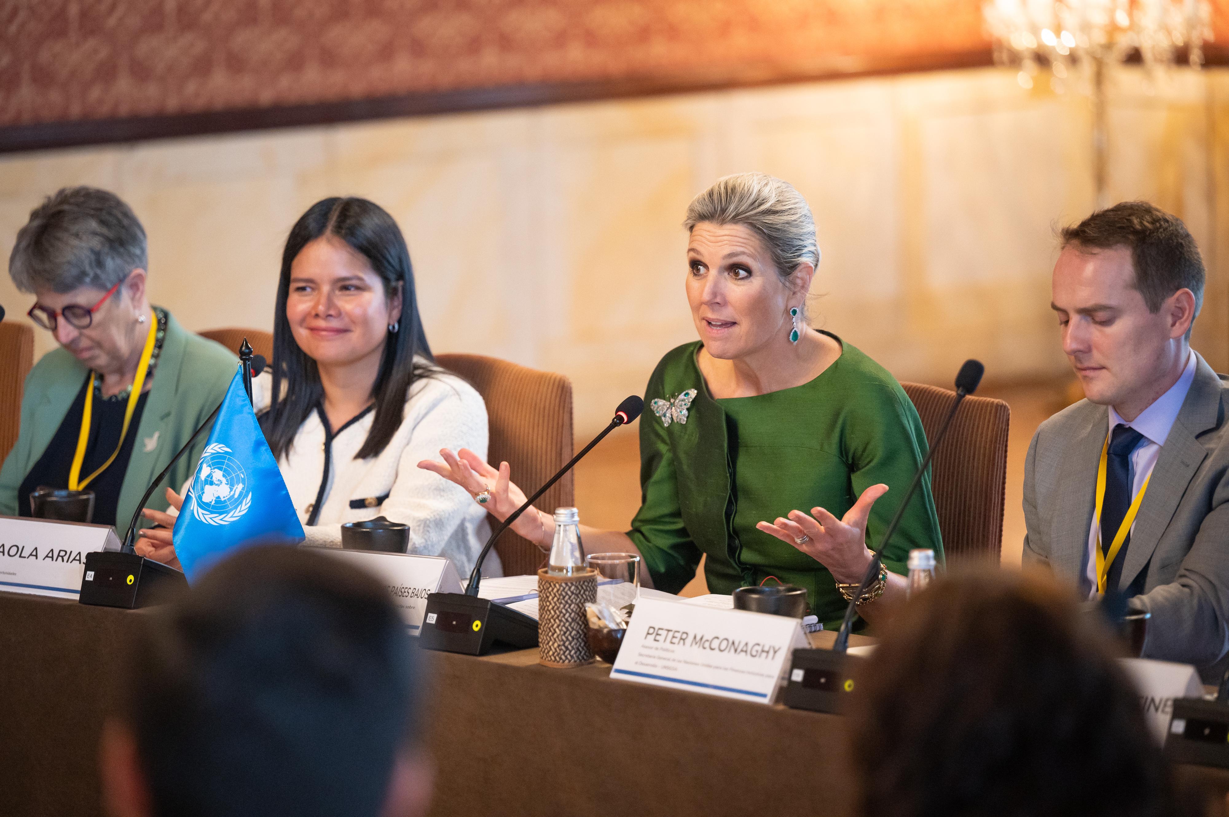 La Reina Máxima de Países Bajos destacó los avances de Colombia en materia de inclusión financiera
