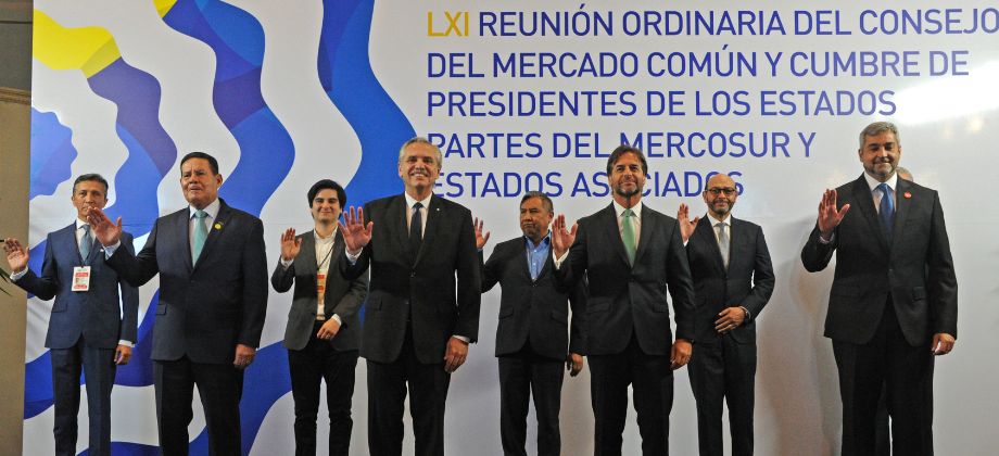 Colombia cierra su participación en la cumbre Mercosur con un llamado a la solución pacífica de los conflictos y la búsqueda de la paz global