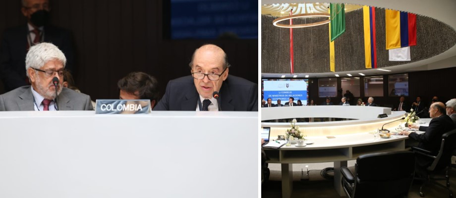 Ministro Álvaro Leyva Durán manifestó la necesidad de un proyecto común andino con una visión social, solidaria y pragmática