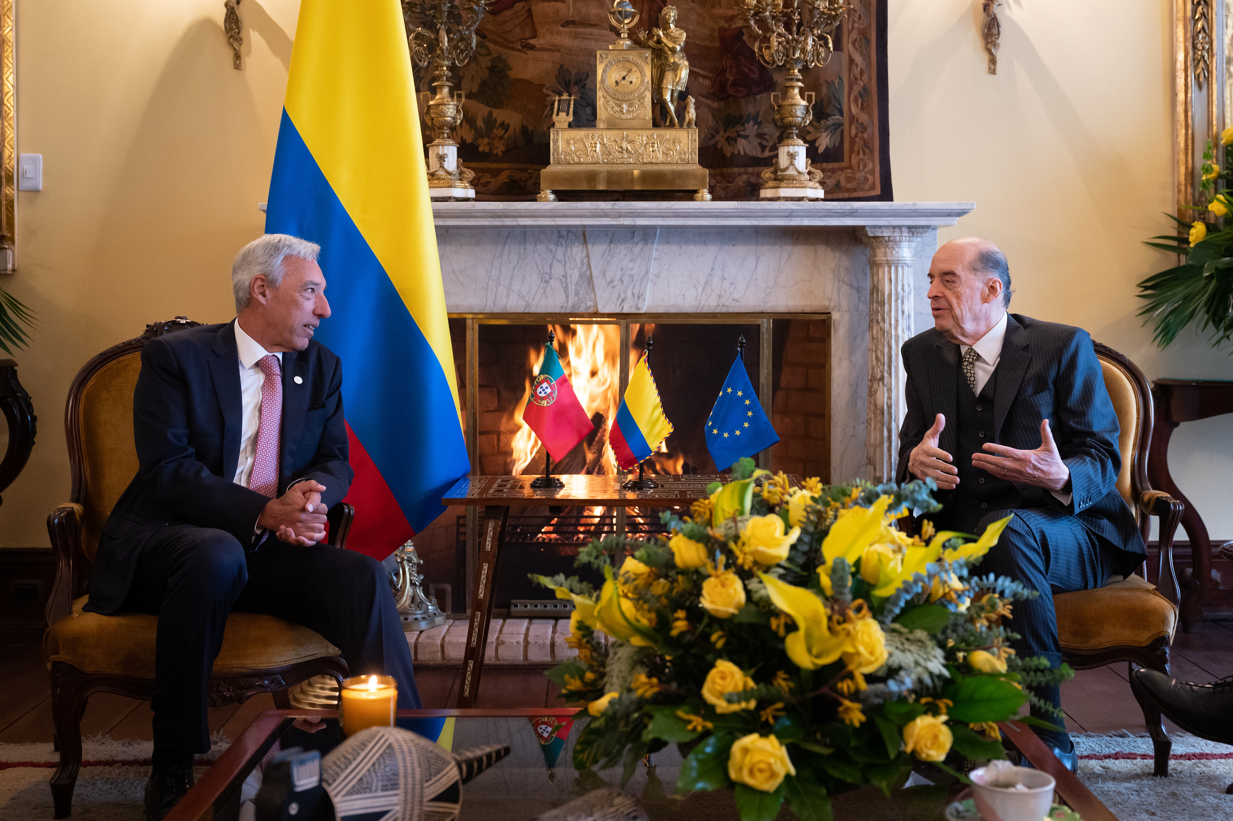Se reunieron el Canciller Álvaro Leyva Durán con el Ministro de Negocios Extranjeros de Portugal con el objetivo de afianzar la cooperación en proyectos de desarrollo rural sostenible y género