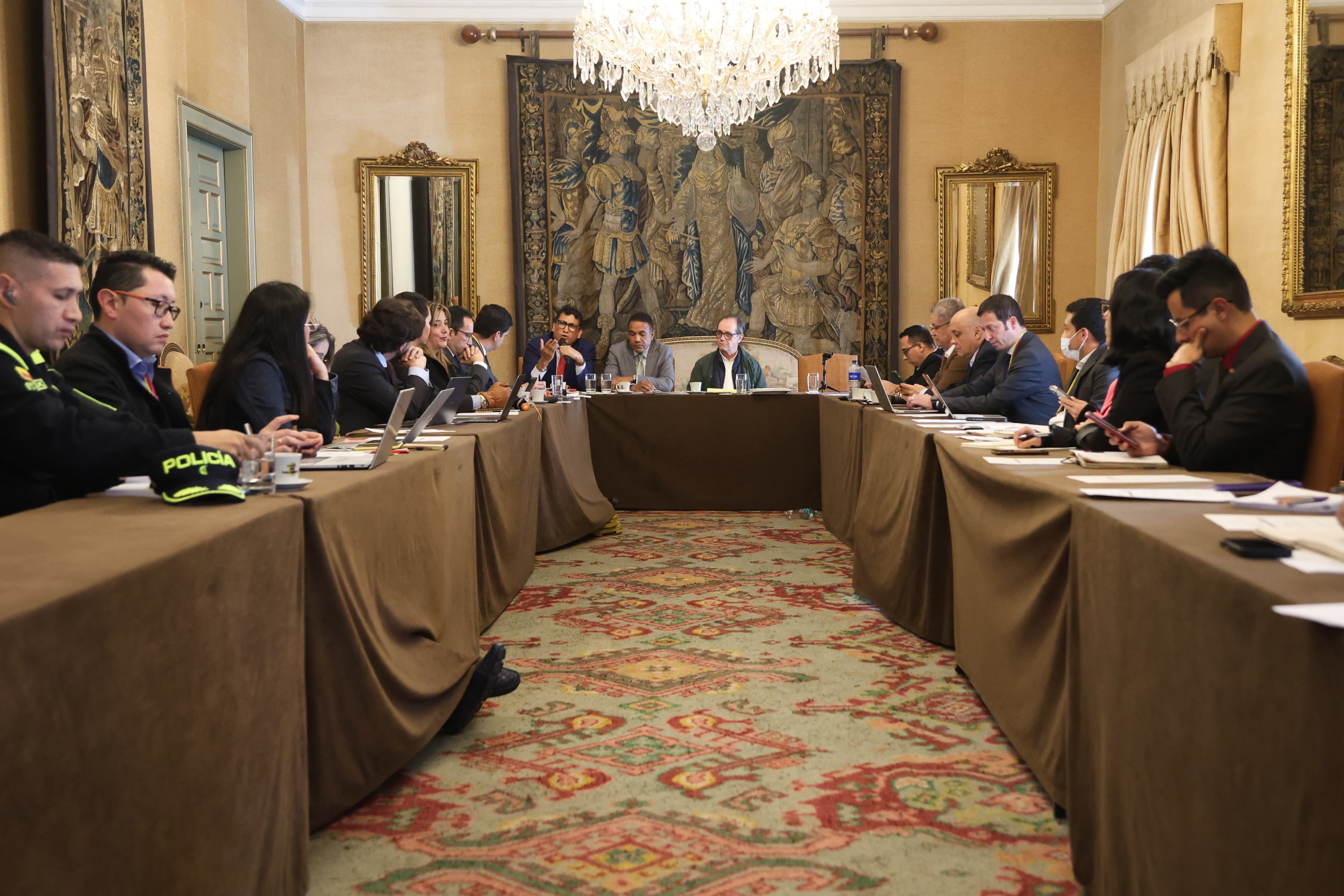 mesa de trabajo interinstitucional sobre asuntos con Venezuela 