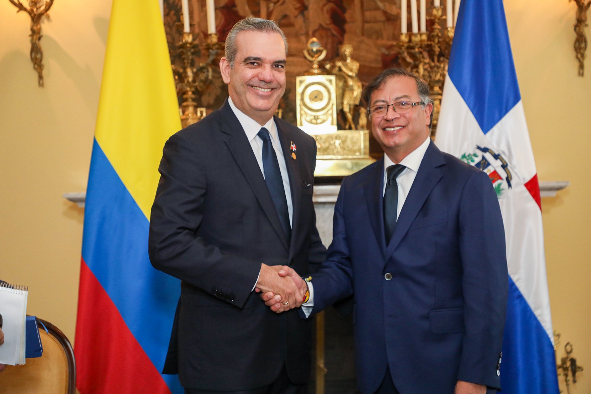 Presidente Gustavo Petro sostuvo un encuentro con su homólogo de República Dominicana