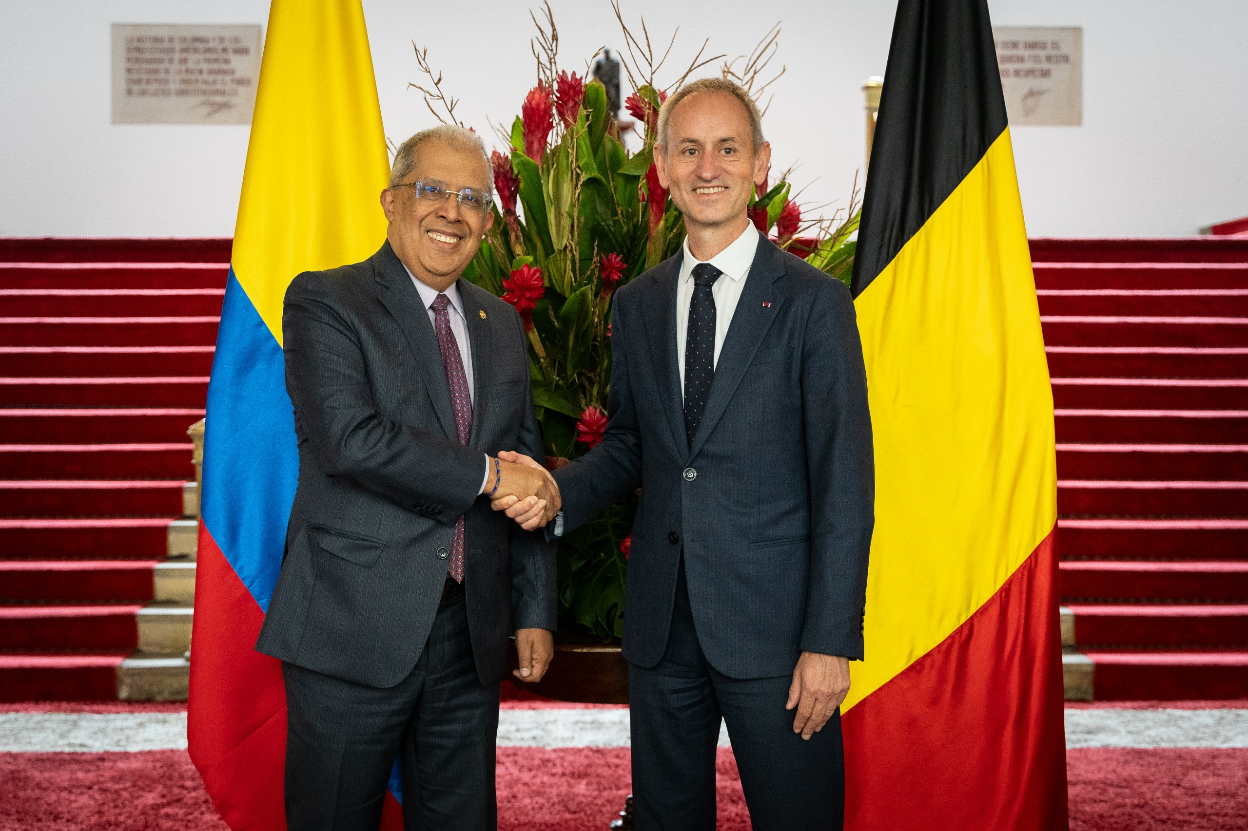 Reunión de consultas políticas entre Colombia y Bélgica