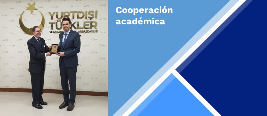 Reunión entre el Embajador de Colombia Julio Aníbal Riaño y el Director de la Presidencia de Turcos en el Extranjero
