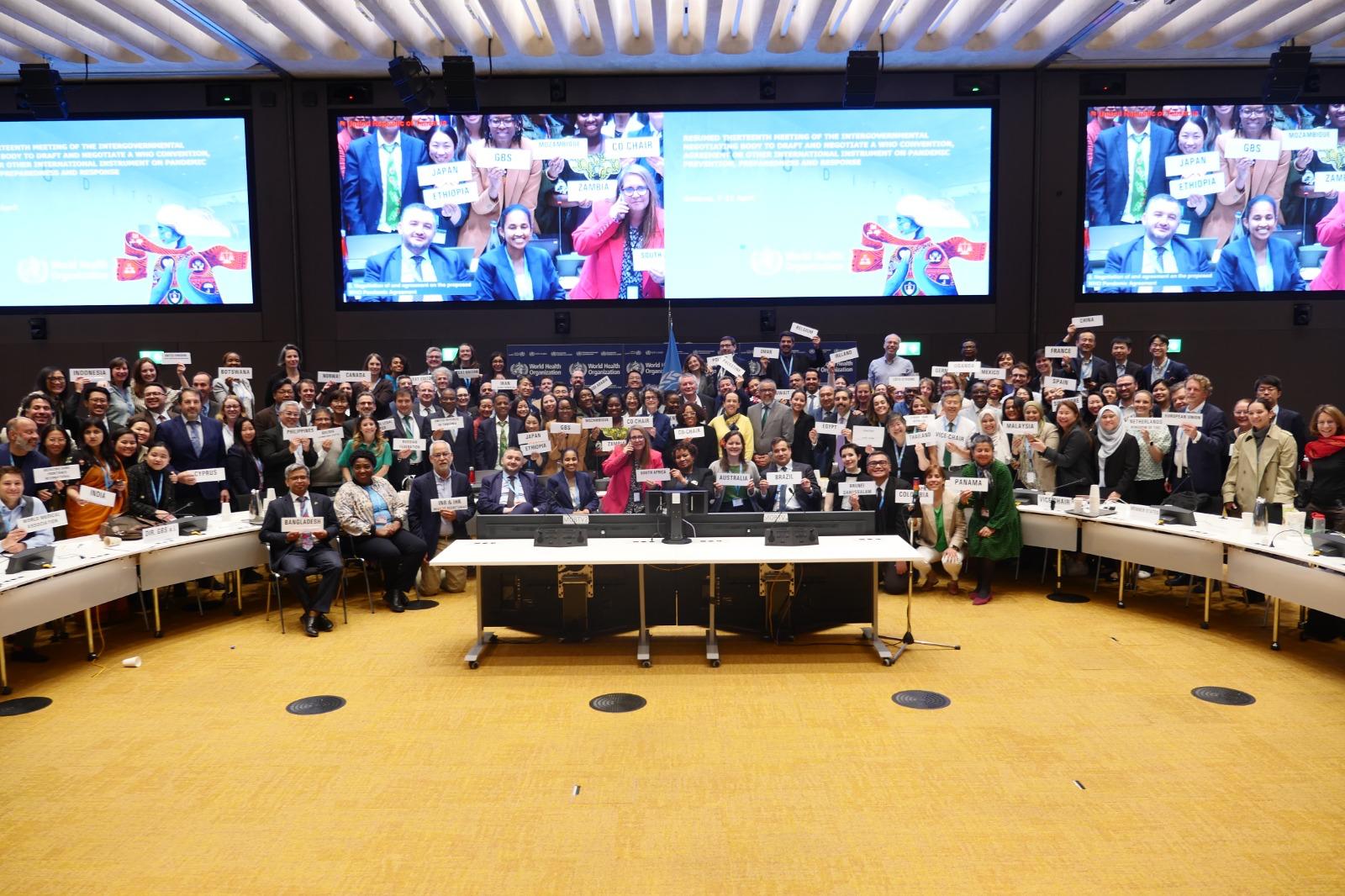 Colombia participa en las negociaciones finales del Acuerdo de Pandemias de la OMS