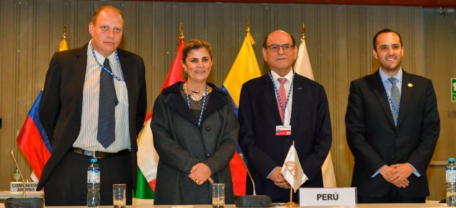 Viceministra Laura Gil reiteró el interés por avanzar en la revitalización de la Comunidad Andina