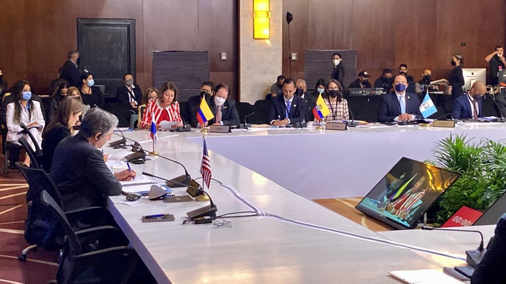 Vicepresidenta-Canciller hizo llamado a asumir compromisos concretos para atender migración en el hemisferio