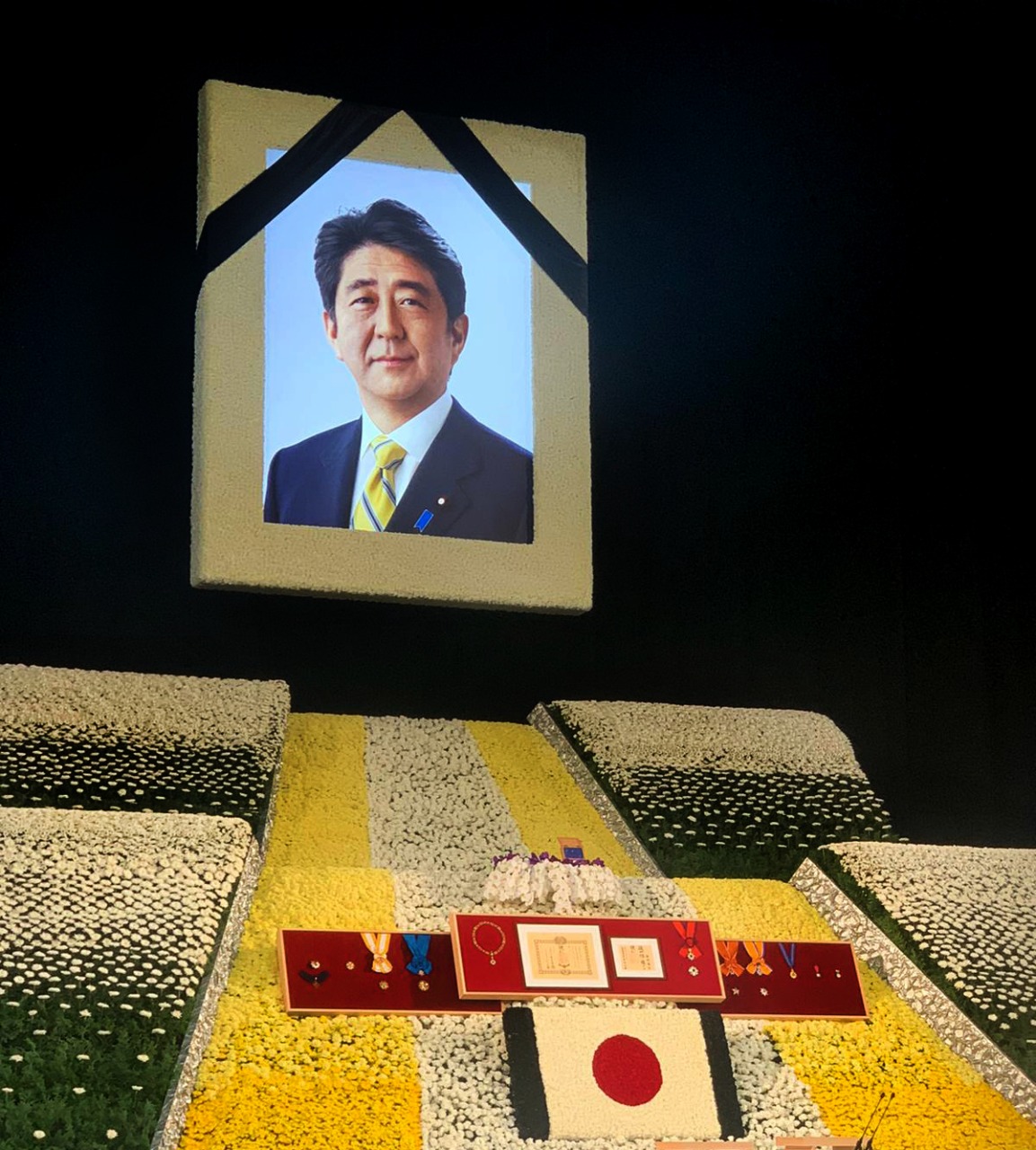 Primera Dama de la Nación representó a Colombia en ceremonia fúnebre organizada por el Estado Japonés en memoria del Ex Primer Ministro, Shintzo Abe