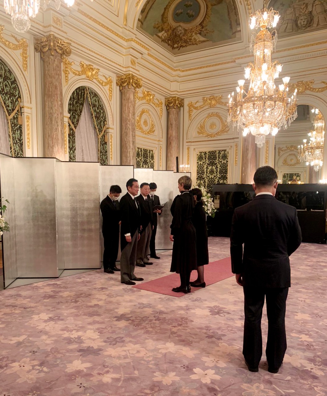 Primera Dama de la Nación representó a Colombia en ceremonia fúnebre organizada por el Estado Japonés en memoria del Ex Primer Ministro, Shintzo Abe