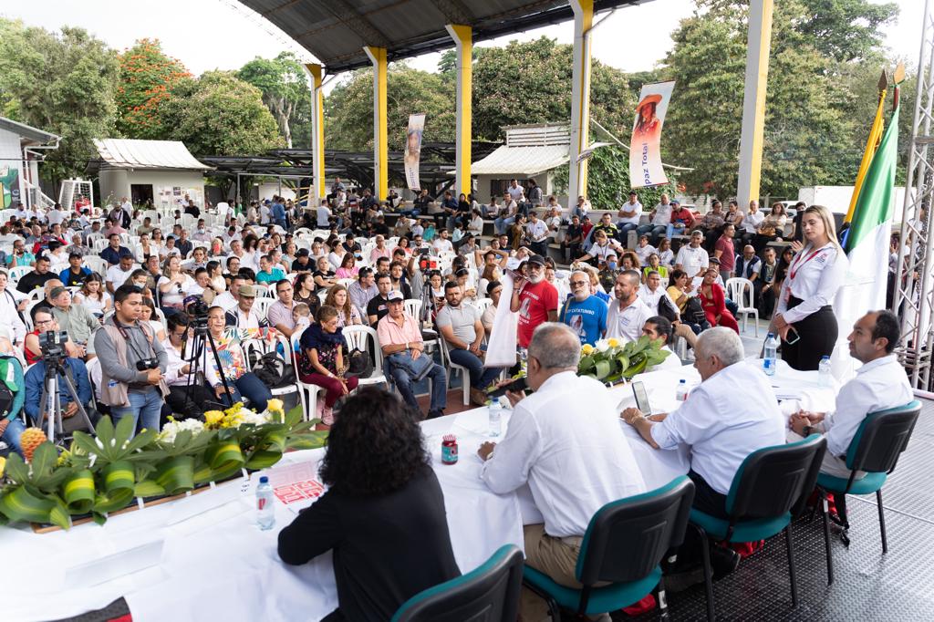 Colombianos se movilizaron desde el Catatumbo para construir el Plan Nacional de Desarrollo 2022-