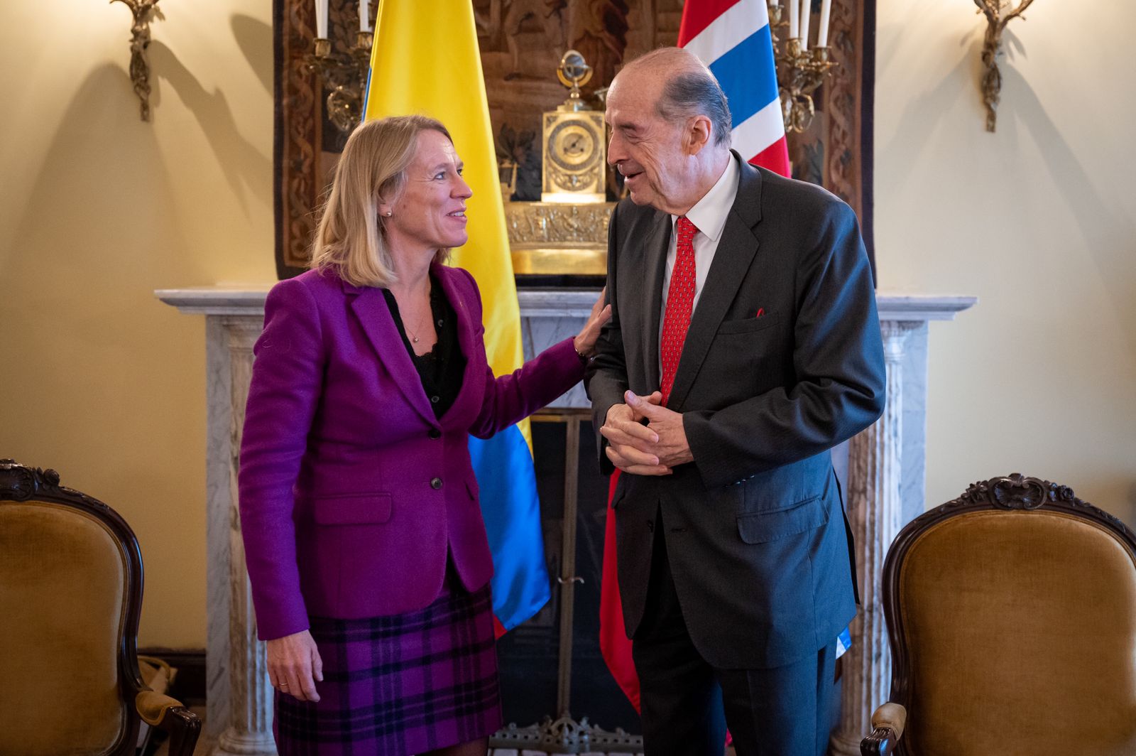 Colombia y Noruega fortalecen agenda bilateral en asuntos de construcción de paz y protección ambiental