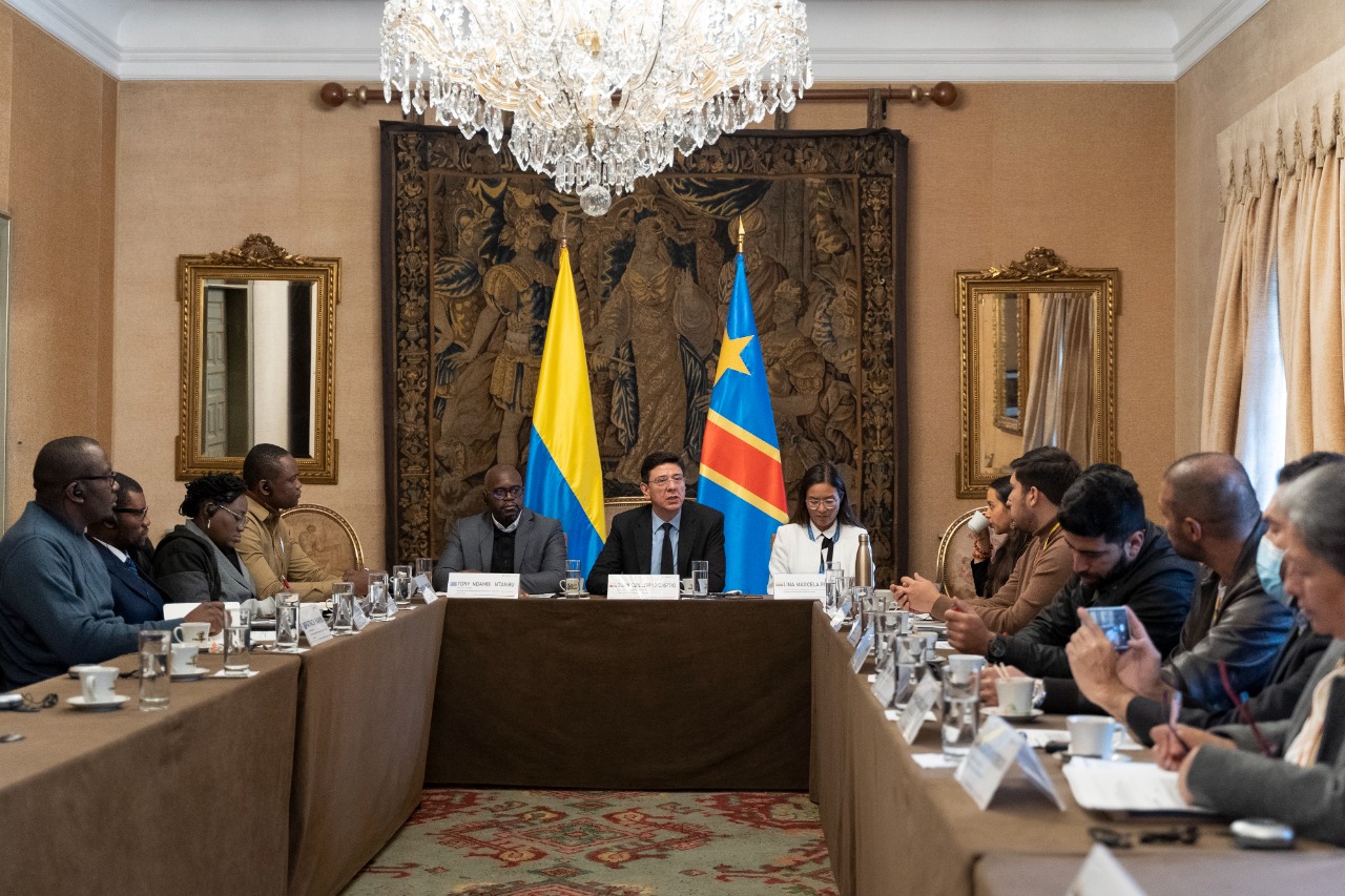Colombia recibe la primera visita oficial de la República Democrática del Congo
