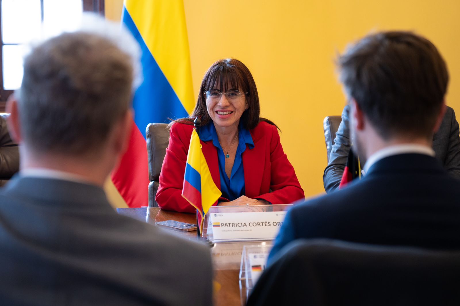 Parlamentarios alemanes se reunieron con representantes de la Cancillería, durante su visita de trabajo a Colombia