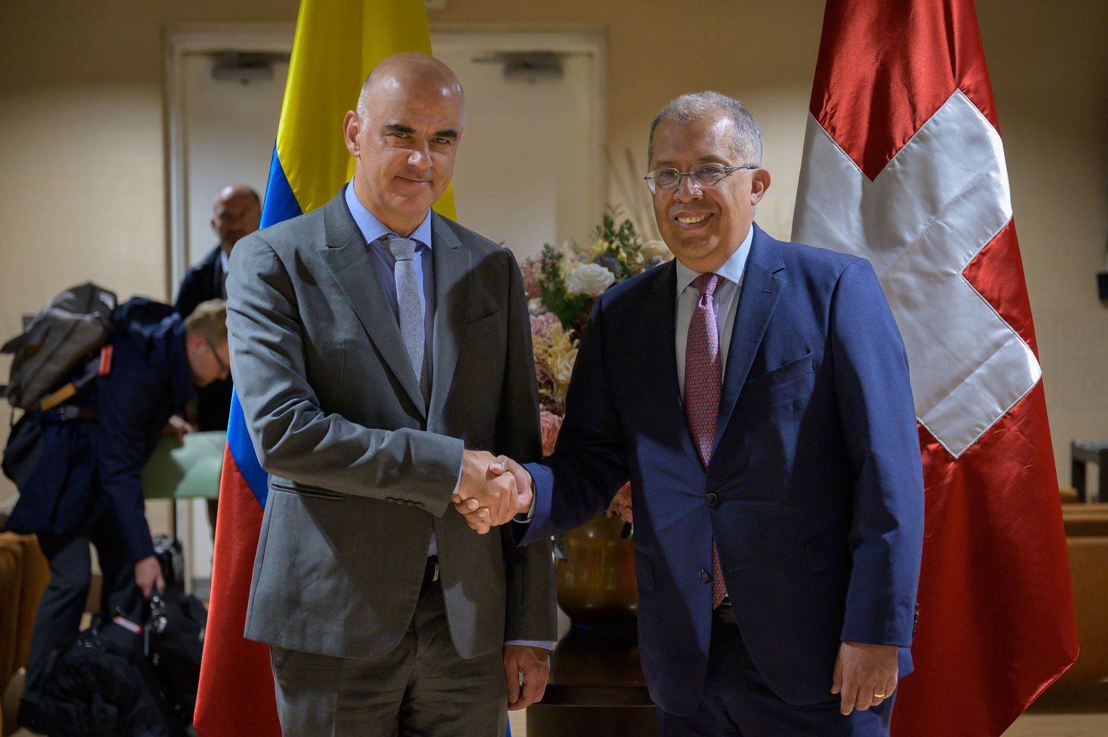 Presidentes de Colombia y Suiza sostendrán encuentro oficial en la Casa de Nariño
