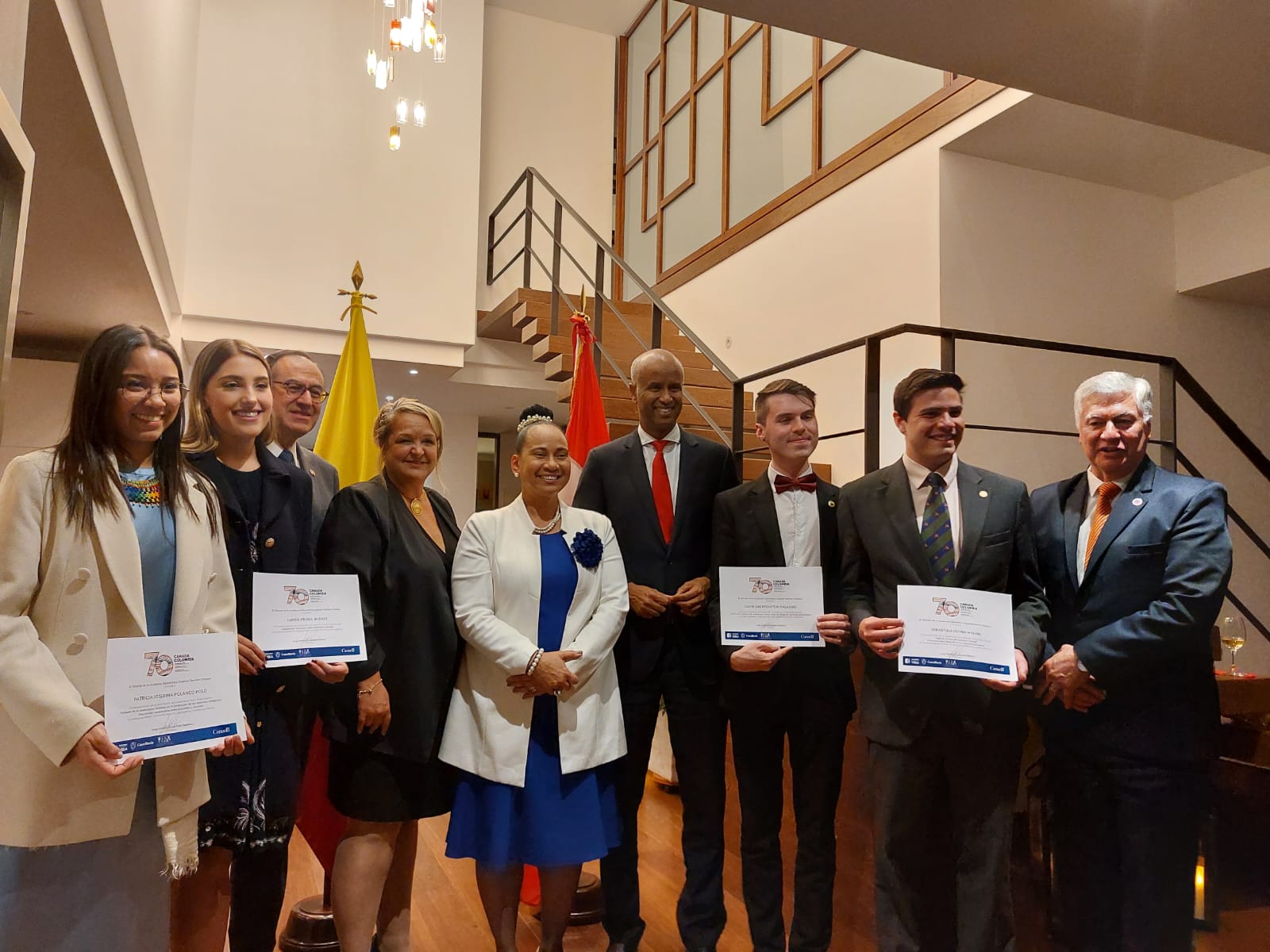 Embajada de Canadá destaca los trabajos de los estudiantes del curso de formación de carrera diplomática y consular de Colombia 