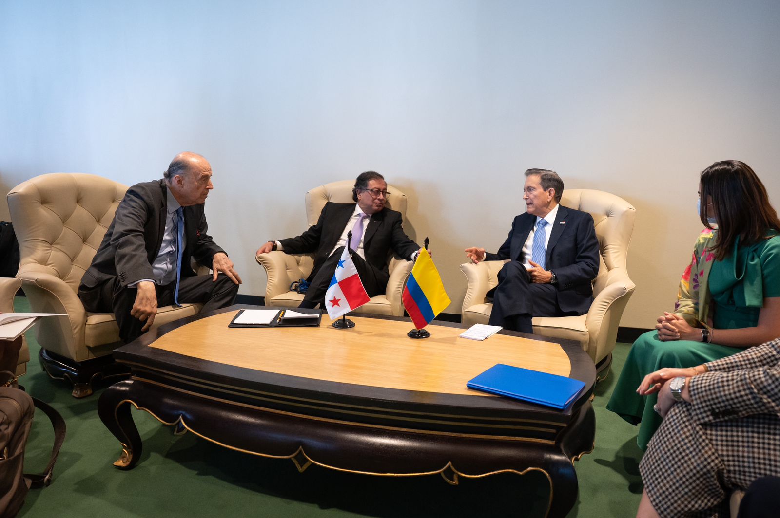 Integración energética y migración con condiciones que garanticen la vida, temas de la reunión entre presidentes de Colombia y Panamá
