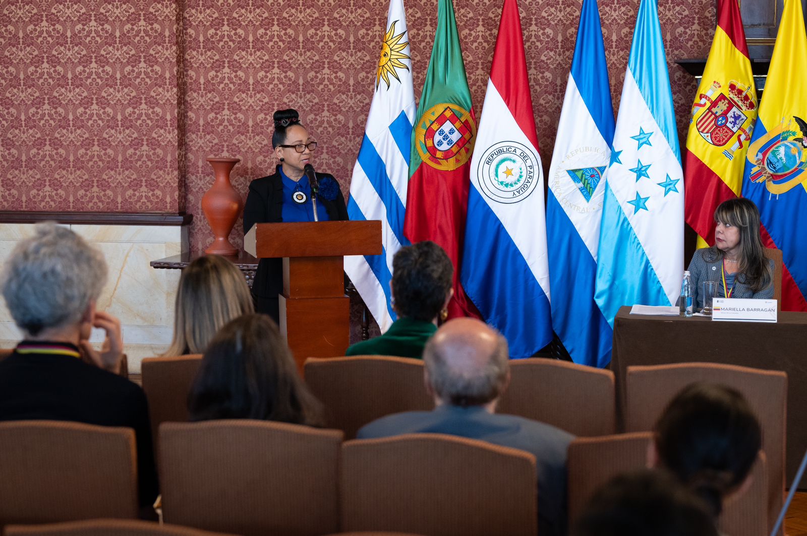 “Es necesario continuar aunando esfuerzos por hacer de la lectura, la escritura, la oralidad y el acceso igualitario a las bibliotecas un derecho para todos y todas”: viceministra de Asuntos Multilaterales, Elizabeth Taylor Jay