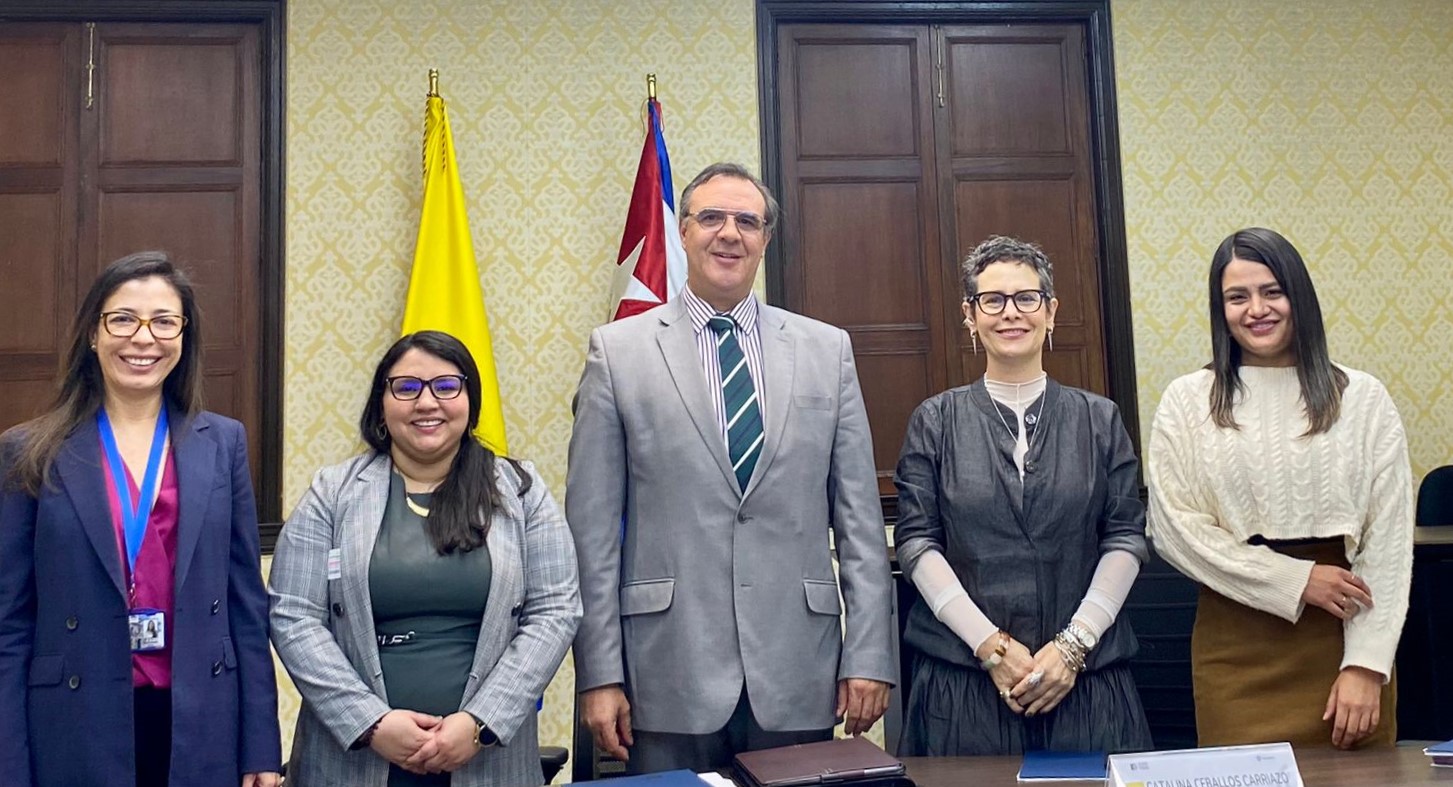 Colombia y Cuba aprueban Programas de Cooperación para el periodo 2023–2025