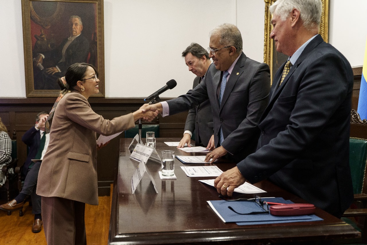 Academia Diplomática 'Augusto Ramírez Ocampo' llevó a cabo la ceremonia de clausura del Curso de Capacitación Diplomática y Consular 2023