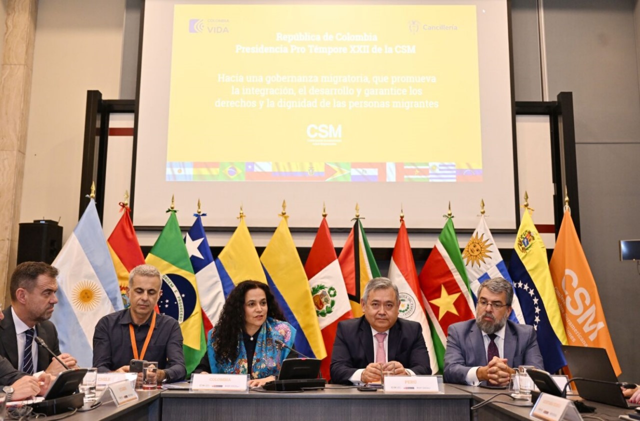 Colombia asumió la Presidencia Pro Tempore de la XXII Conferencia Suramericana sobre Migraciones.
