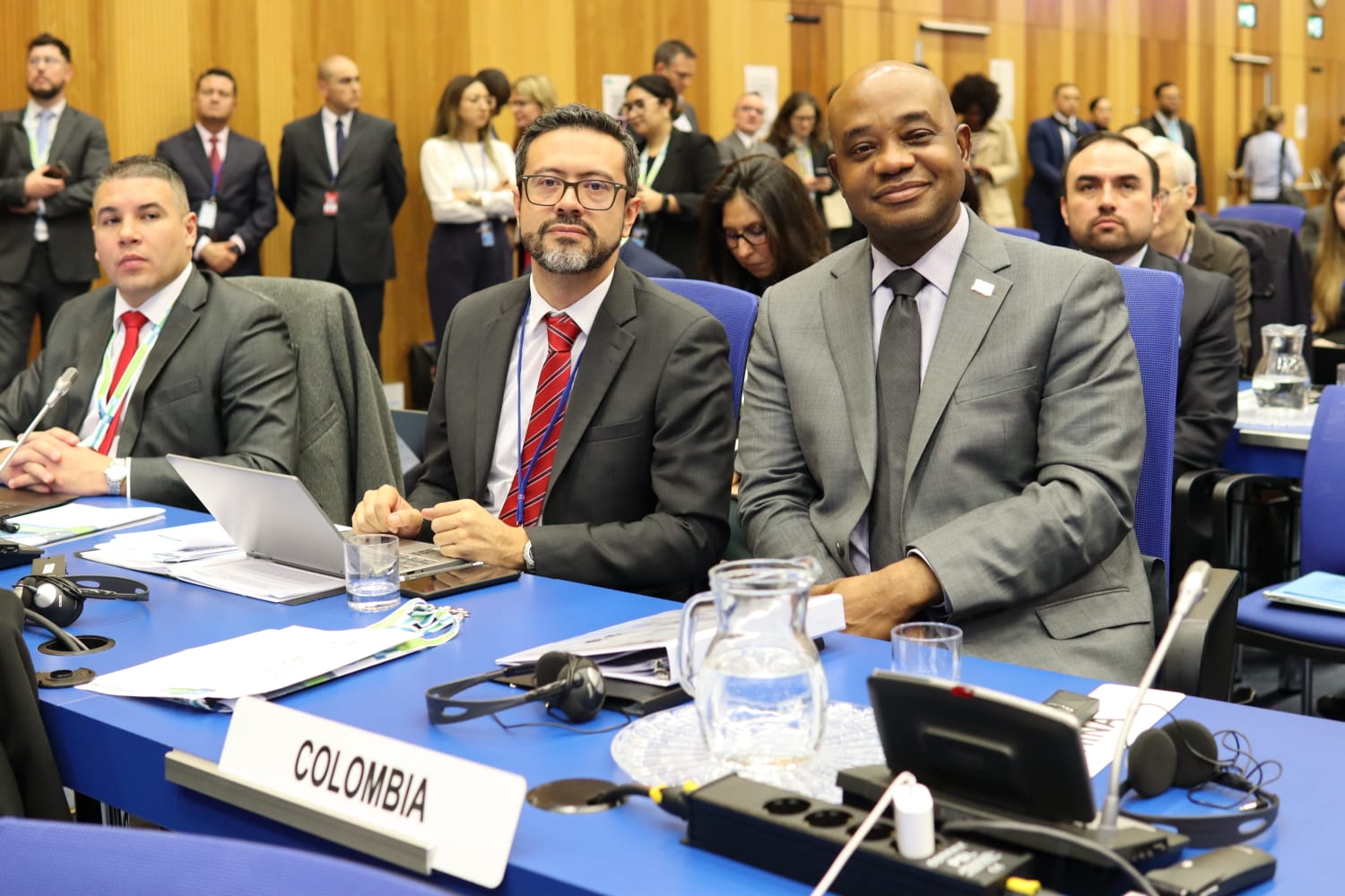 8 reuniones bilaterales, apoyo de 61 países, tres intervenciones en el debate general, organización de un evento de alto nivel y participación en mesa redonda multipartita: La fuerza diplomática de Colombia en la Comisión de Estupefacientes