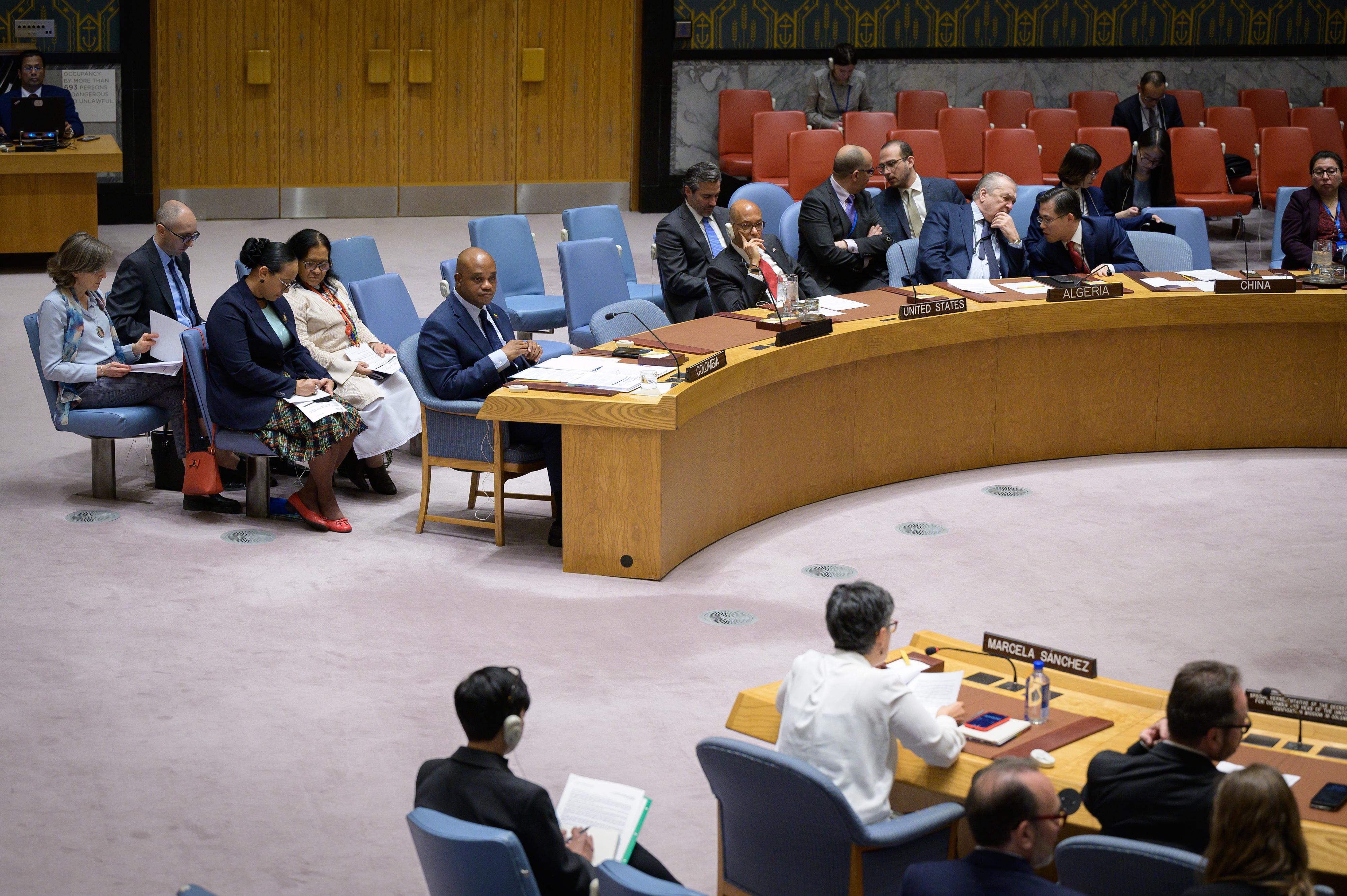Ante el Consejo de Seguridad de la ONU, Canciller encargado conmemoró el Día Nacional de la Memoria y la Solidaridad con las Víctimas del Conflicto Armado Interno
