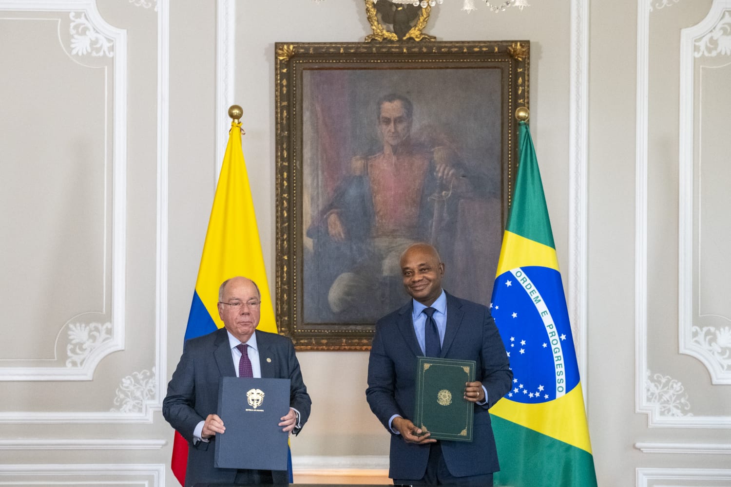 Cancilleres de Colombia y Brasil suscriben instrumentos de cooperación bilateral