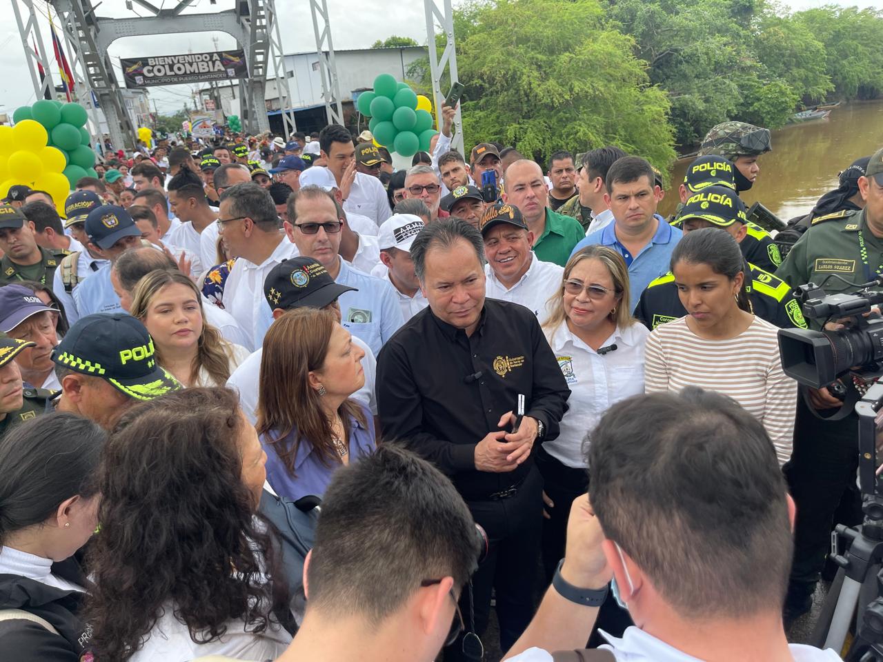 Con la inauguración el Puente Internacional Unión, Colombia continúa estrechando lazos de hermandad con Venezuela y gestiona acciones para las comunidades fronterizas