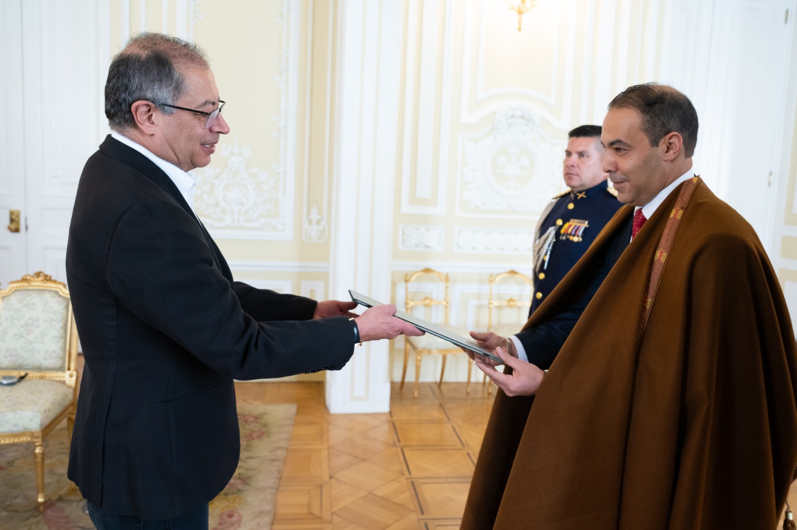 Embajador de la República Argelina Democrática y Popular, Abderrahmane Tameur 