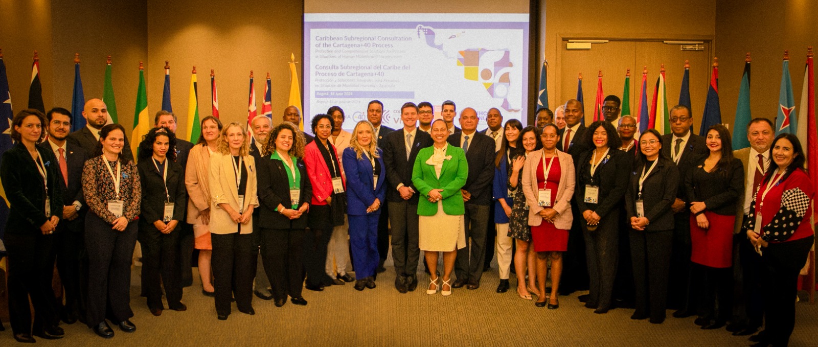 Viceministra de Asuntos Multilaterales, Elizabeth Taylor Jay, realizó la apertura de la III Consulta subregional del Caribe del Proceso de Cartagena +40: Protección y soluciones integrales para personas en situación de movilidad humana y Apatridia