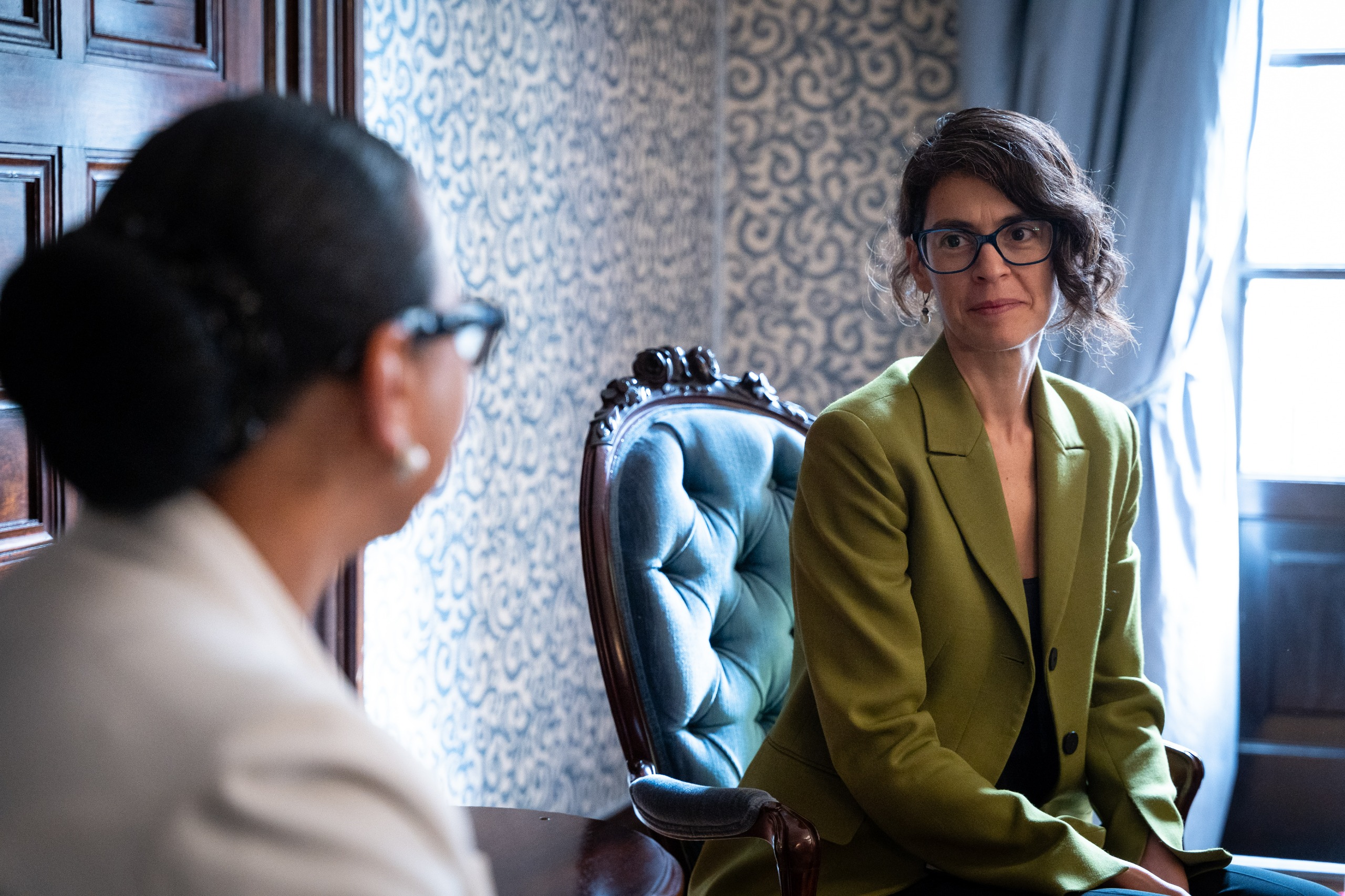 Viceministra de Asuntos Multilaterales, Elizabeth Taylor Jay, recibe al Grupo de Trabajo de las Naciones Unidas sobre la cuestión de los derechos humanos y las empresas transnacionales y otras empresas.