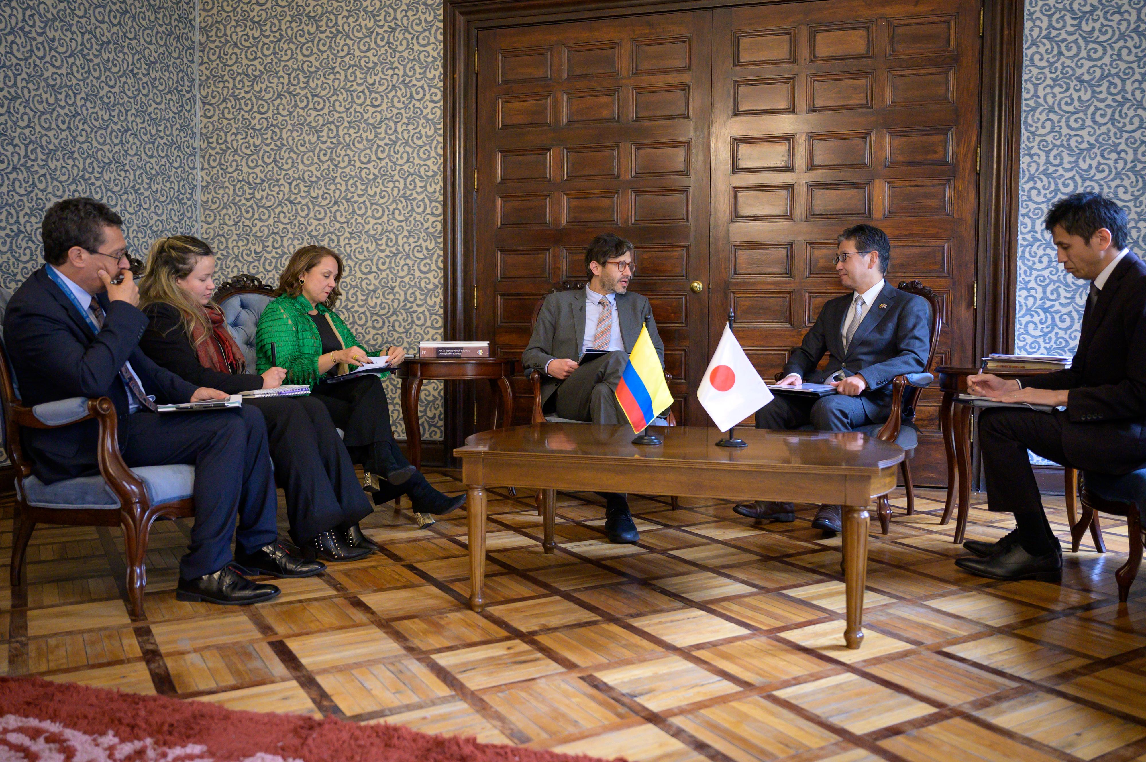 Colombia y Japón buscan fortalecer su relación bilateral en asuntos de cooperación